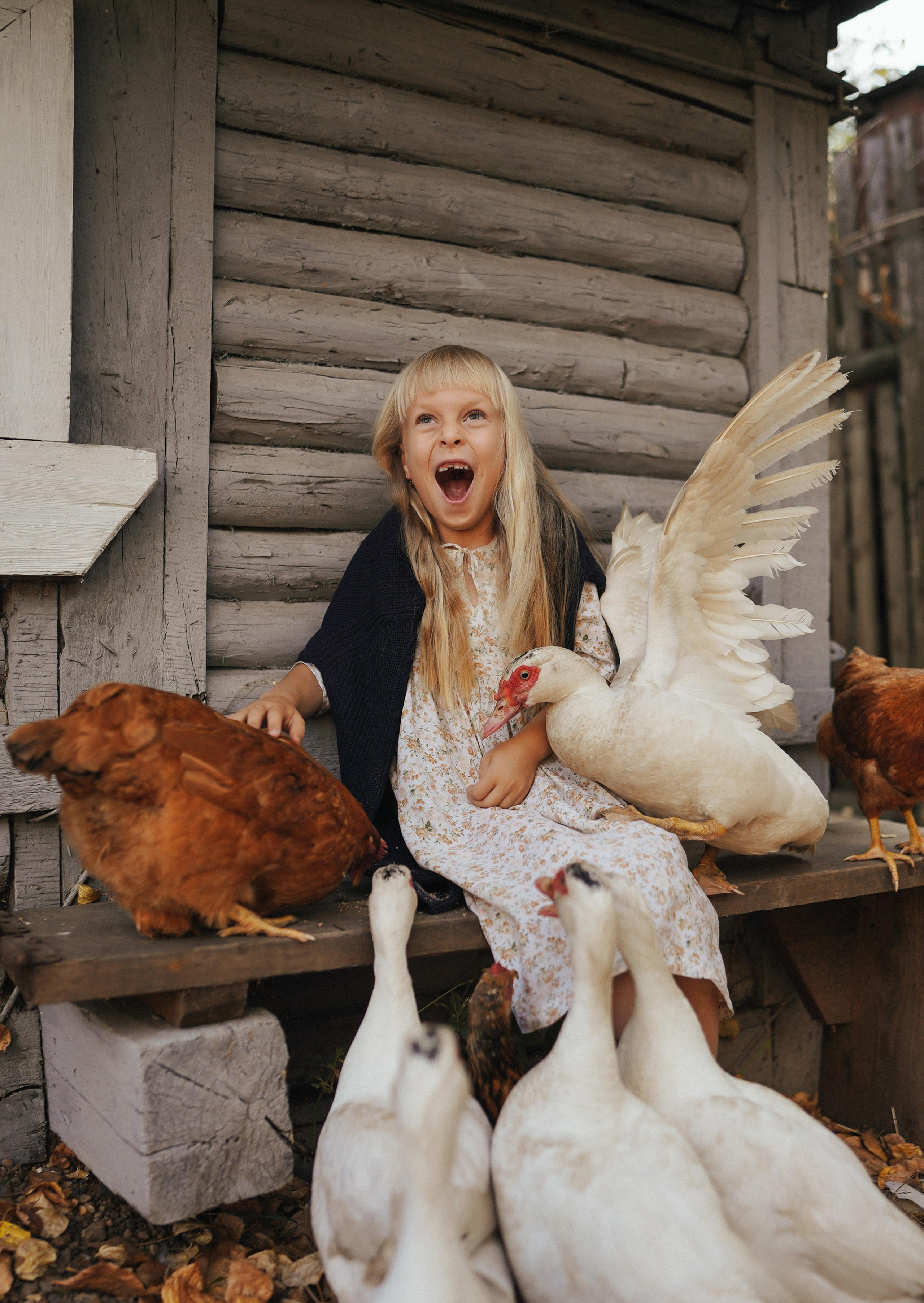 Аня. Деревенька. Семейный и детский фотограф в Кирове Татьяна Лыскова