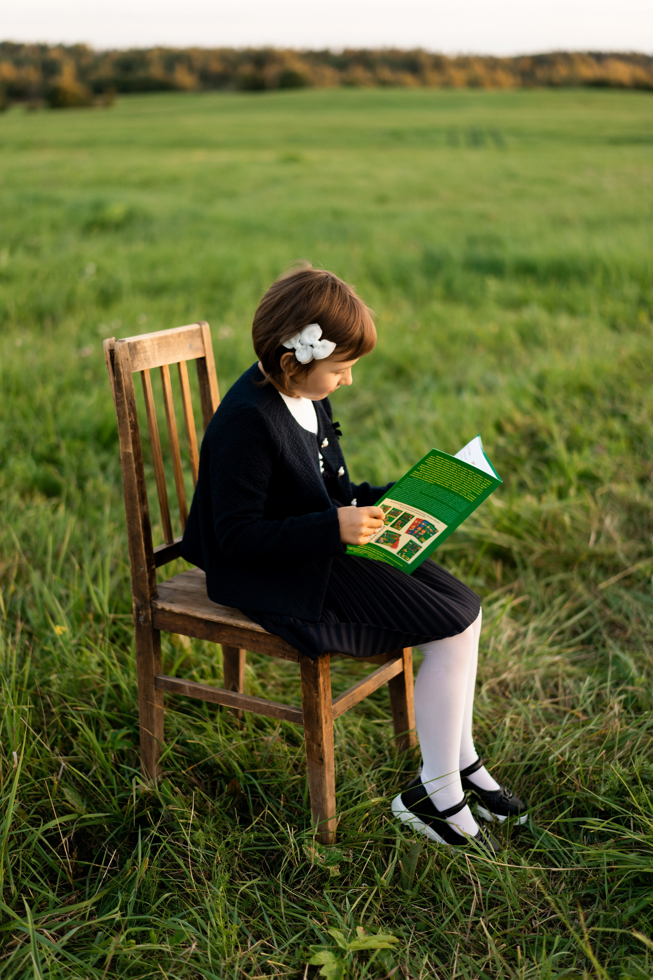 Майя. Первый раз в 1 класс. Семейный и детский фотограф в Санкт-Петербурге Дарина Герчиу