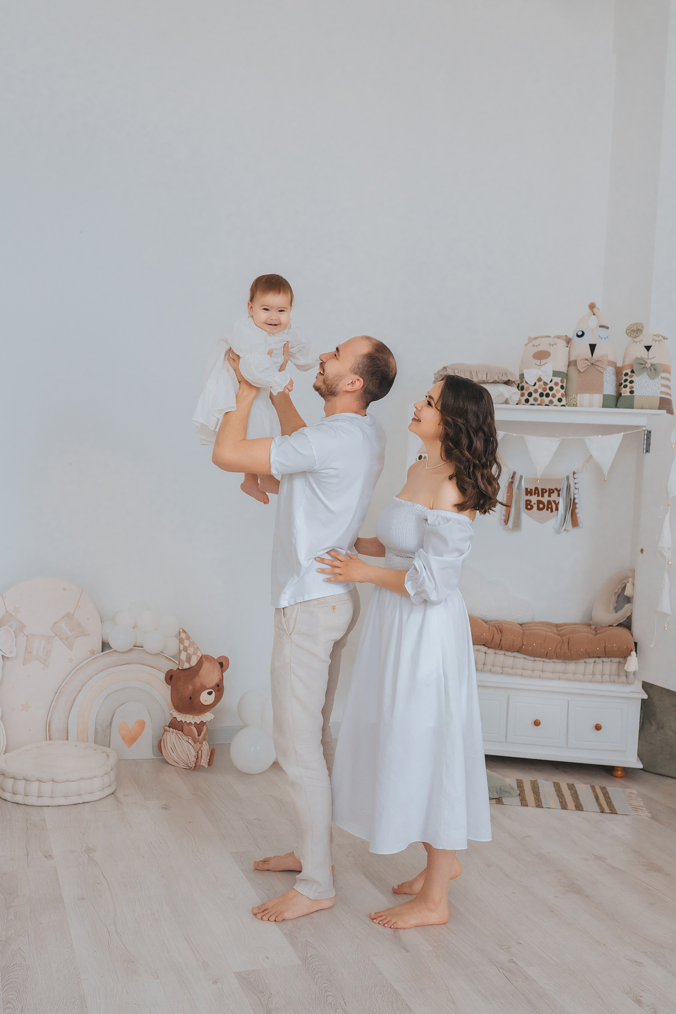 Амелия 1 год. Семейный, детский и лайфстайл фотограф в Москве Альбина Соколова