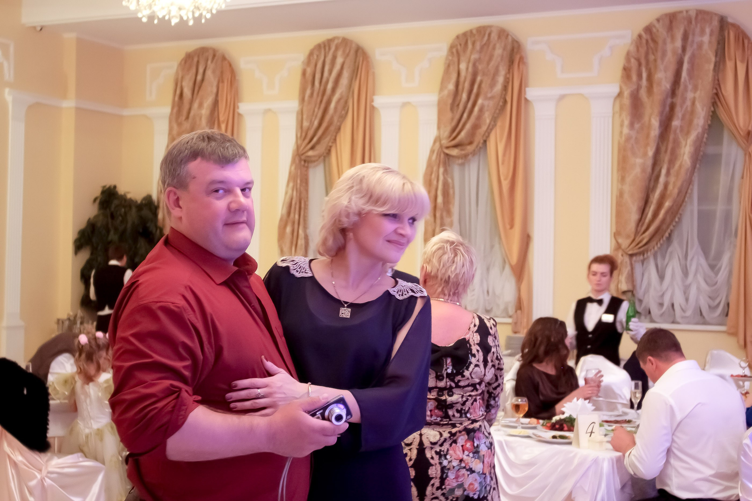 Банкет/Banquet. Максим Матвийченко и Виктория Басова профессионалы своего дела