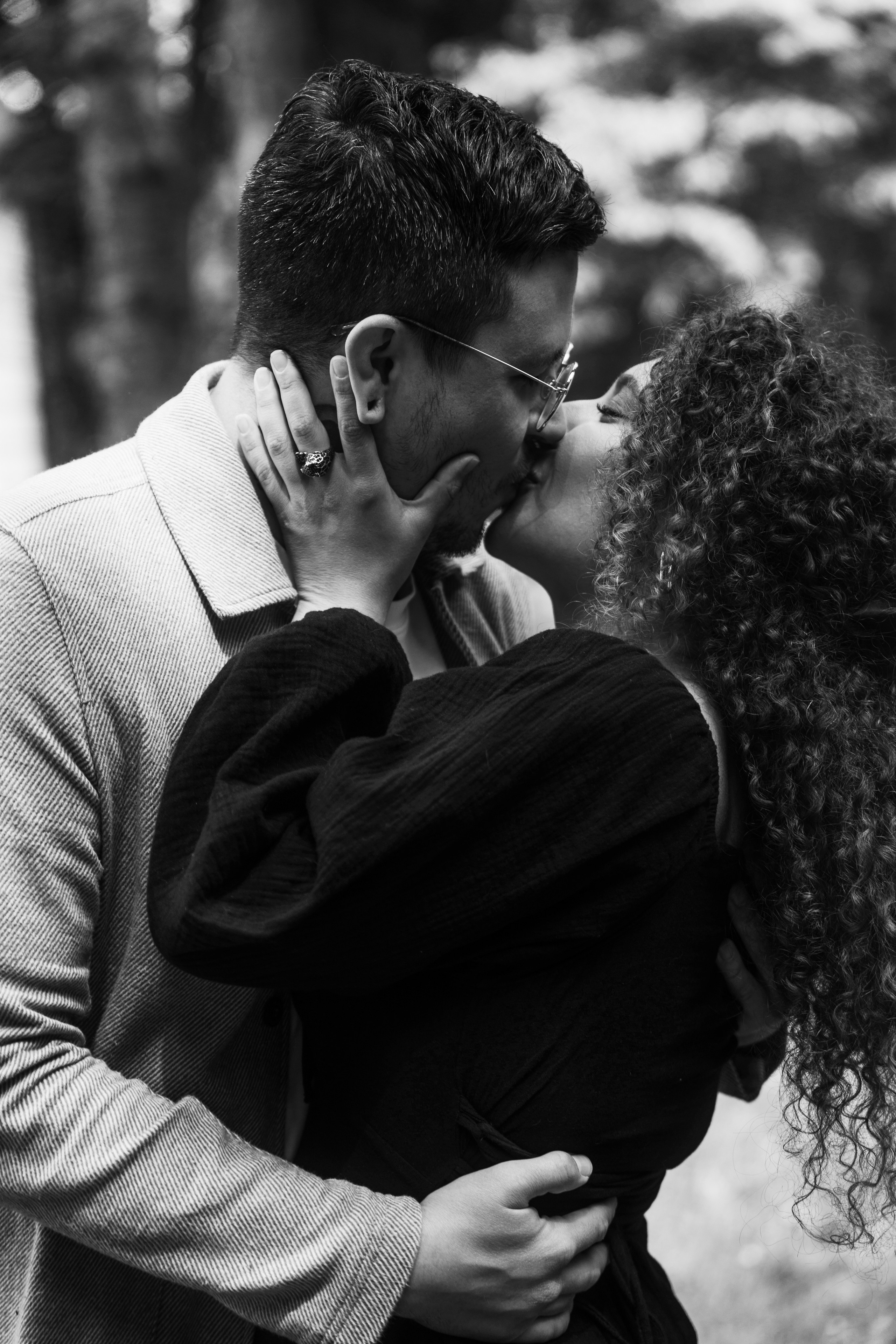 Love Story Олега и Майи в Московском парке. Саша Потапкин Фотограф. Сочи, Екатеринбург, Москва