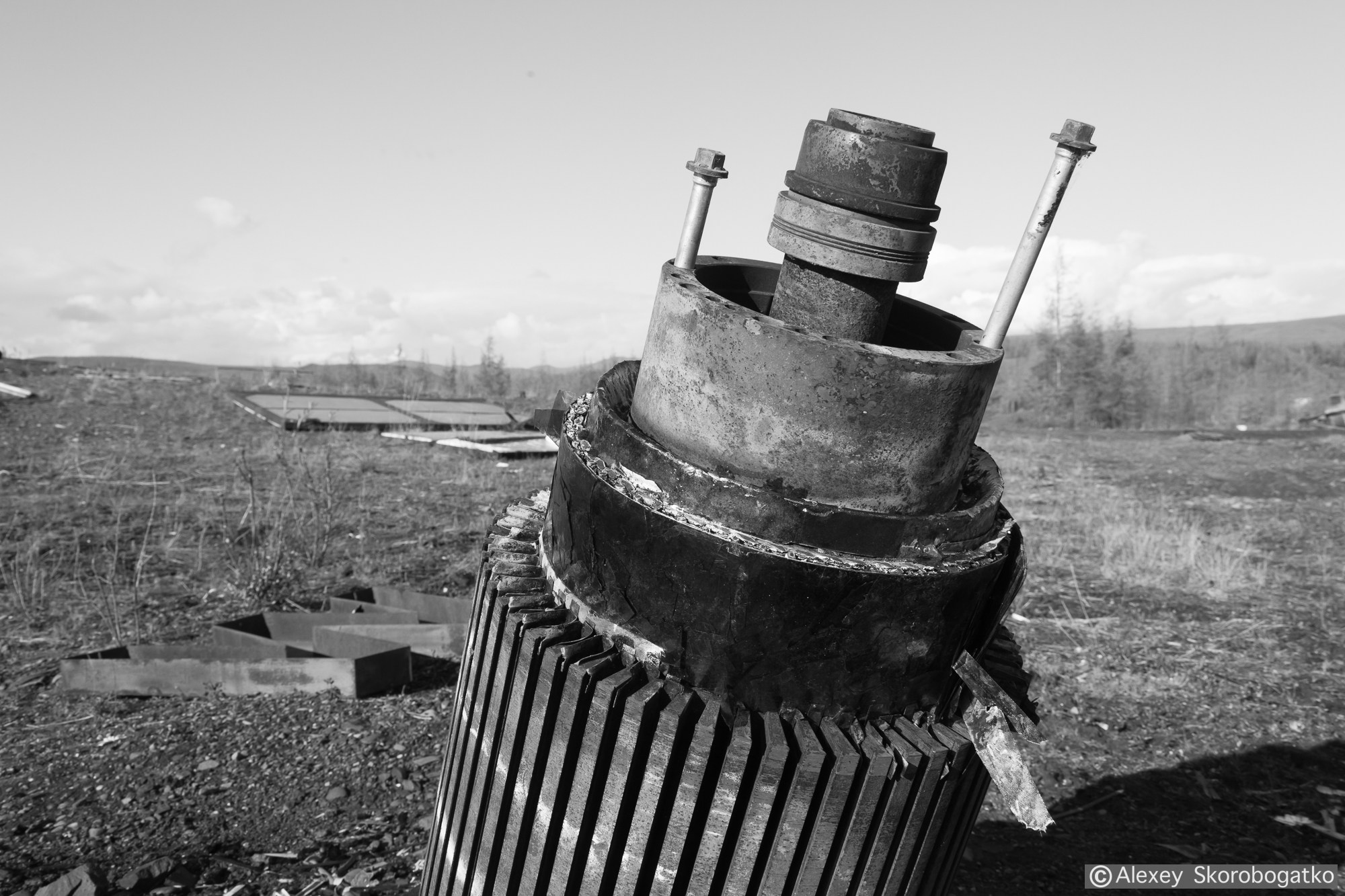 Якутия, п. Лазо, прииск Адычанский. Фотограф Алексей Скоробогатько