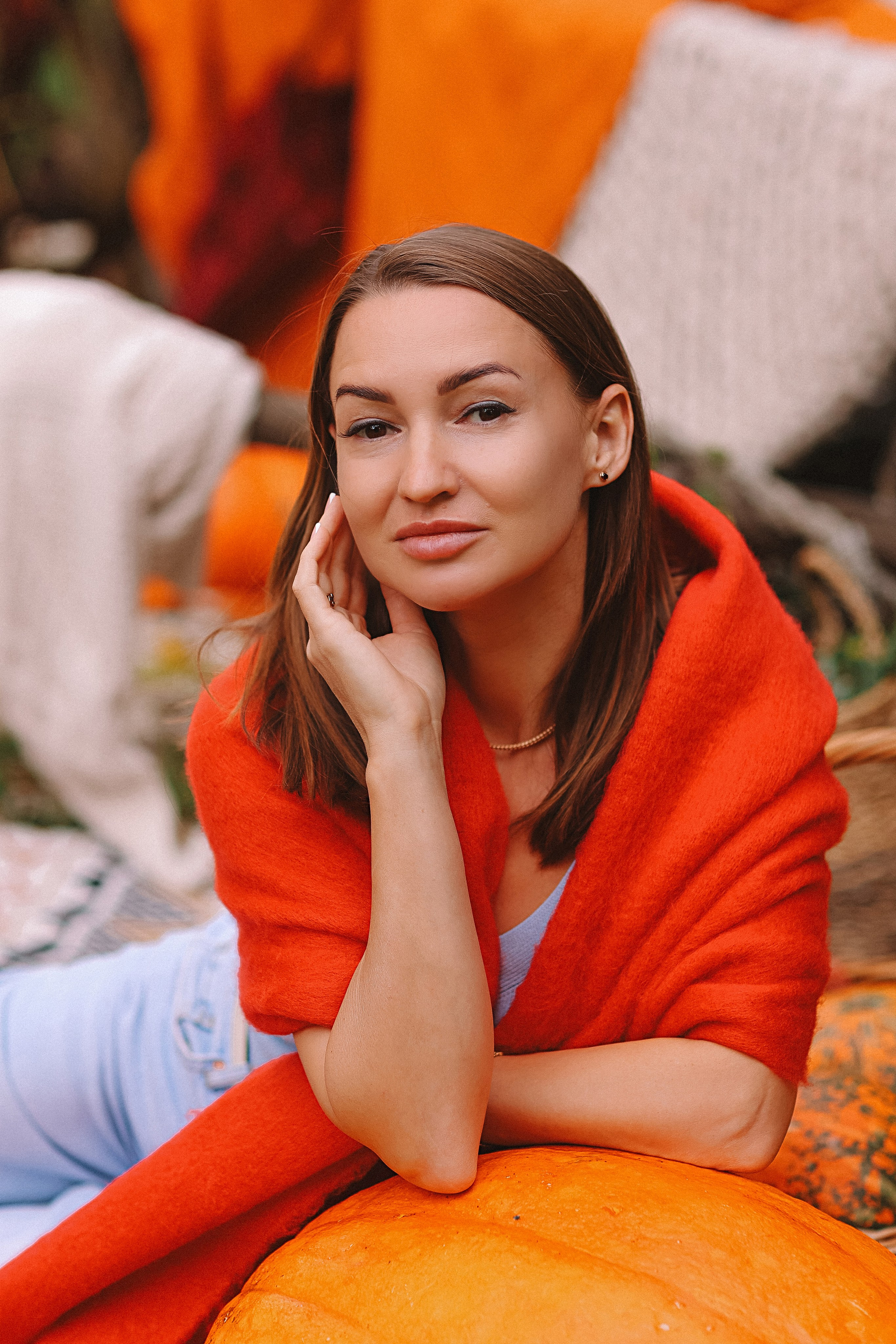 Тыквы. Семейный фотограф Тюмень, фотограф на роды Салмина Мария