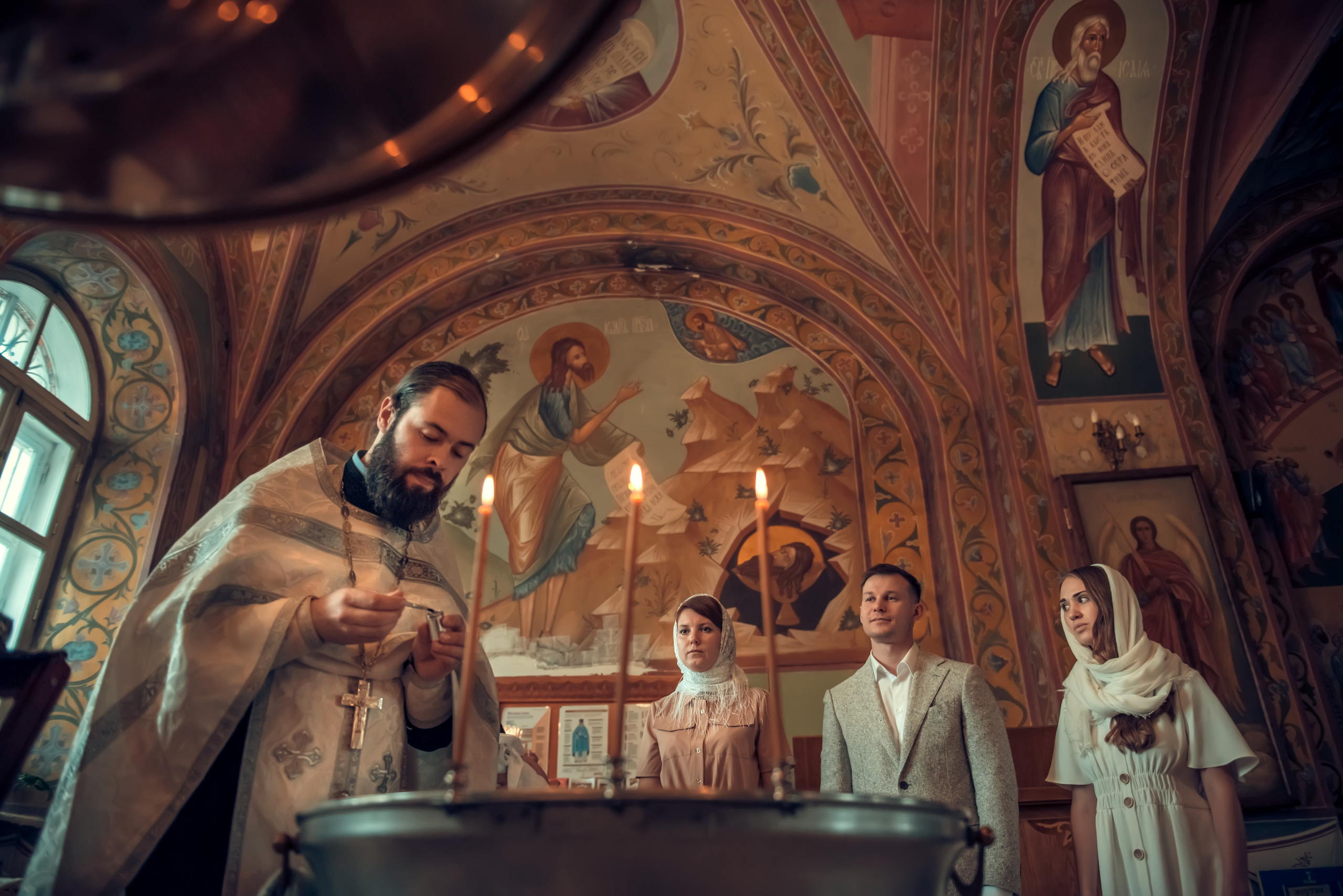 Крещение. Фотограф на крещение, венчание в Москве, в Красногорске