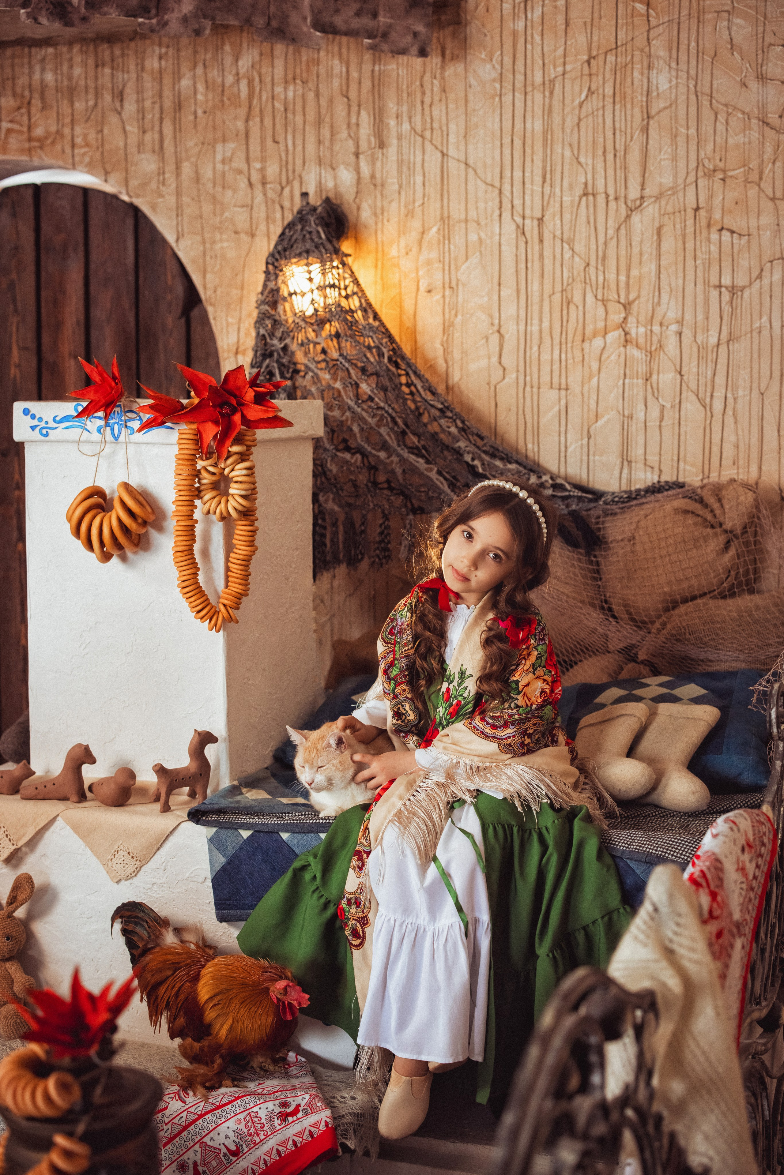 Фотосессия в русском стиле. Фотопроект"Масленица» в фотостудии Эль, город Краснодар. Семейный и детский фотограф в Краснодаре Анна Трашкова