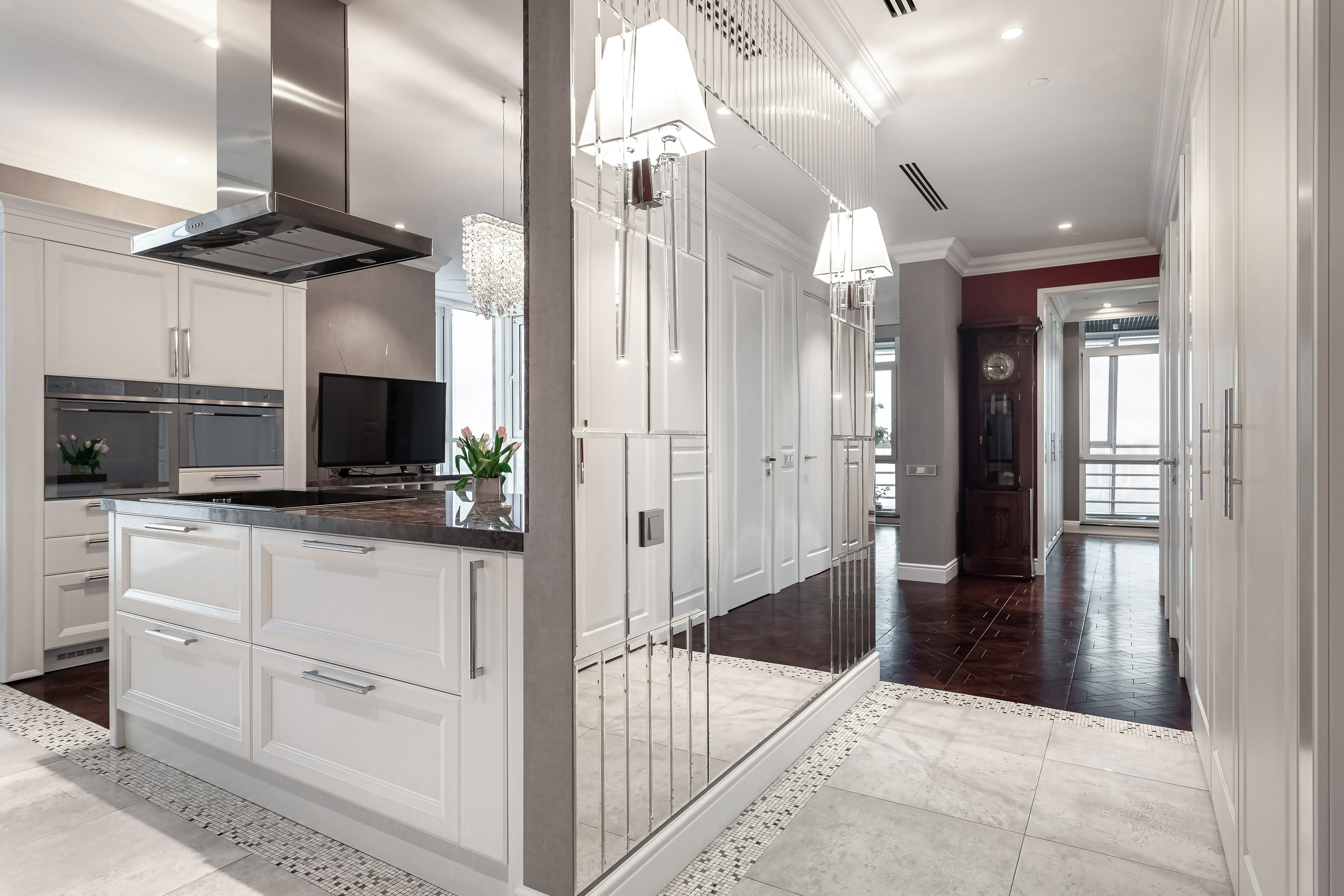 Дизайнер интерьера Москва, дизайнер Диана Миронова, дизайн проект Москва, интерьер гостиной, интерьер кухни, дизайн интерьера