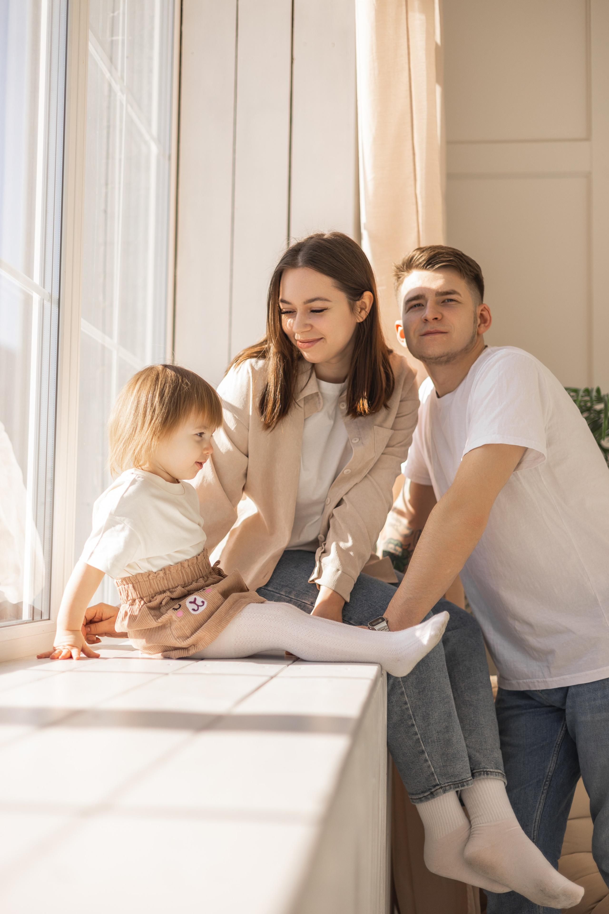 Семейная фото сессия в студии. Фотограф Самойлова Анна Архангельск, Северодвинск