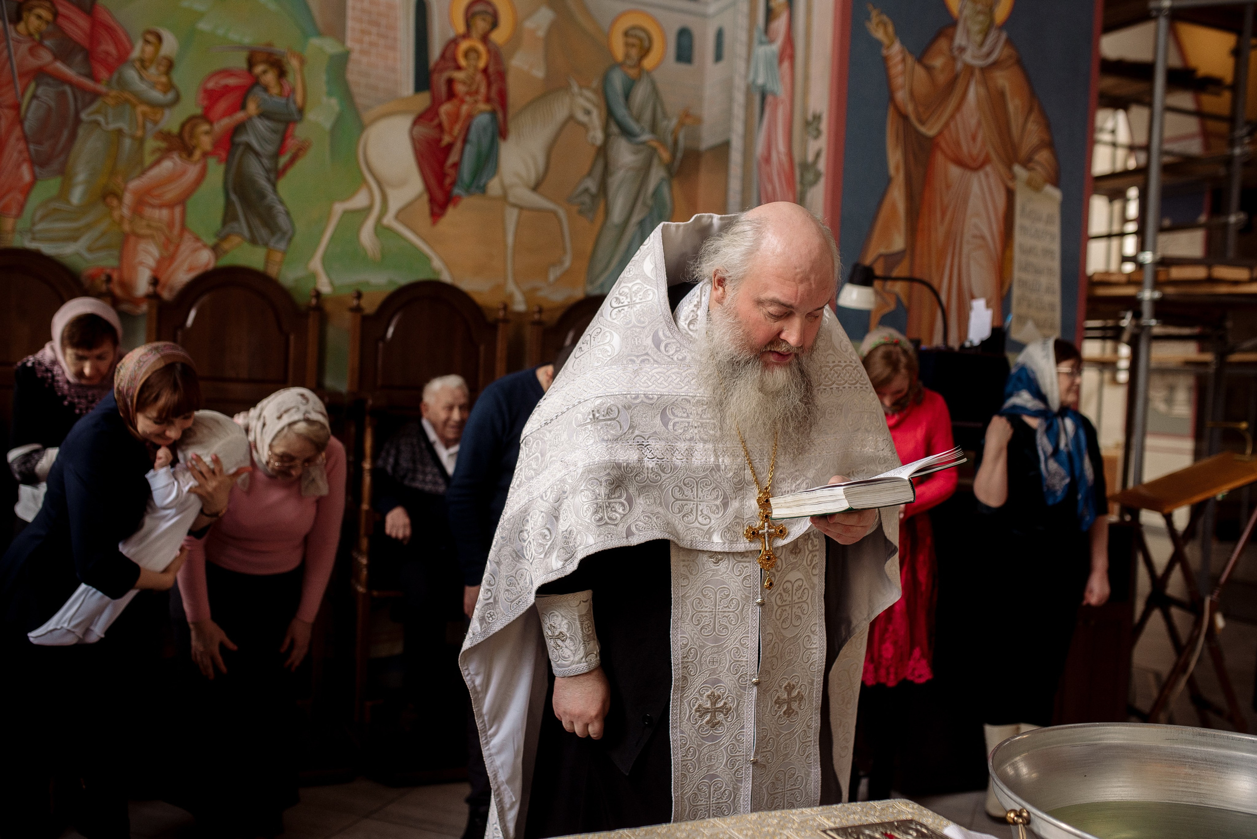 Крещение Алисы. Фотограф Мария Стрелкова