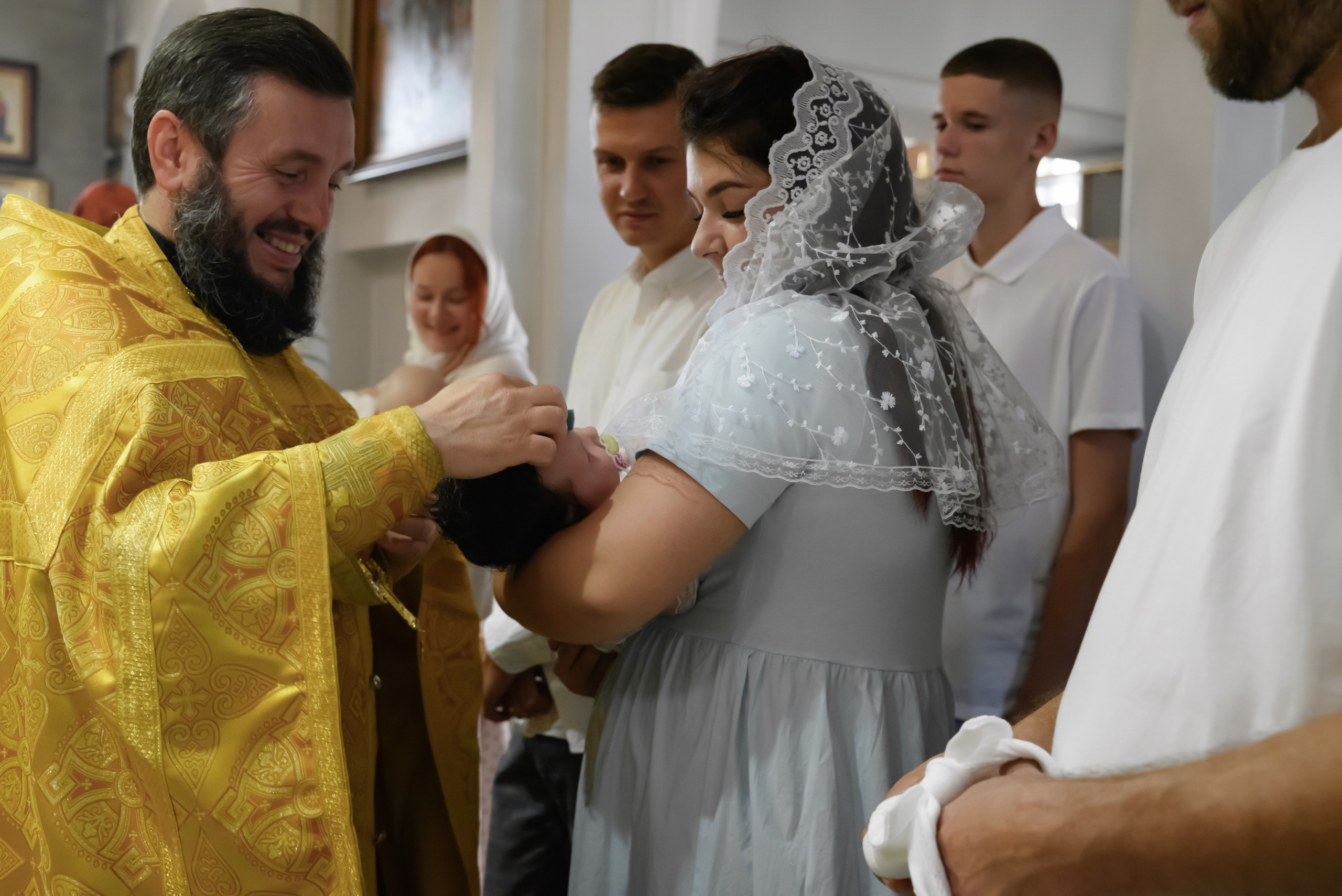 Таинство Крещения. Фотограф в Лунинце и Брестской области