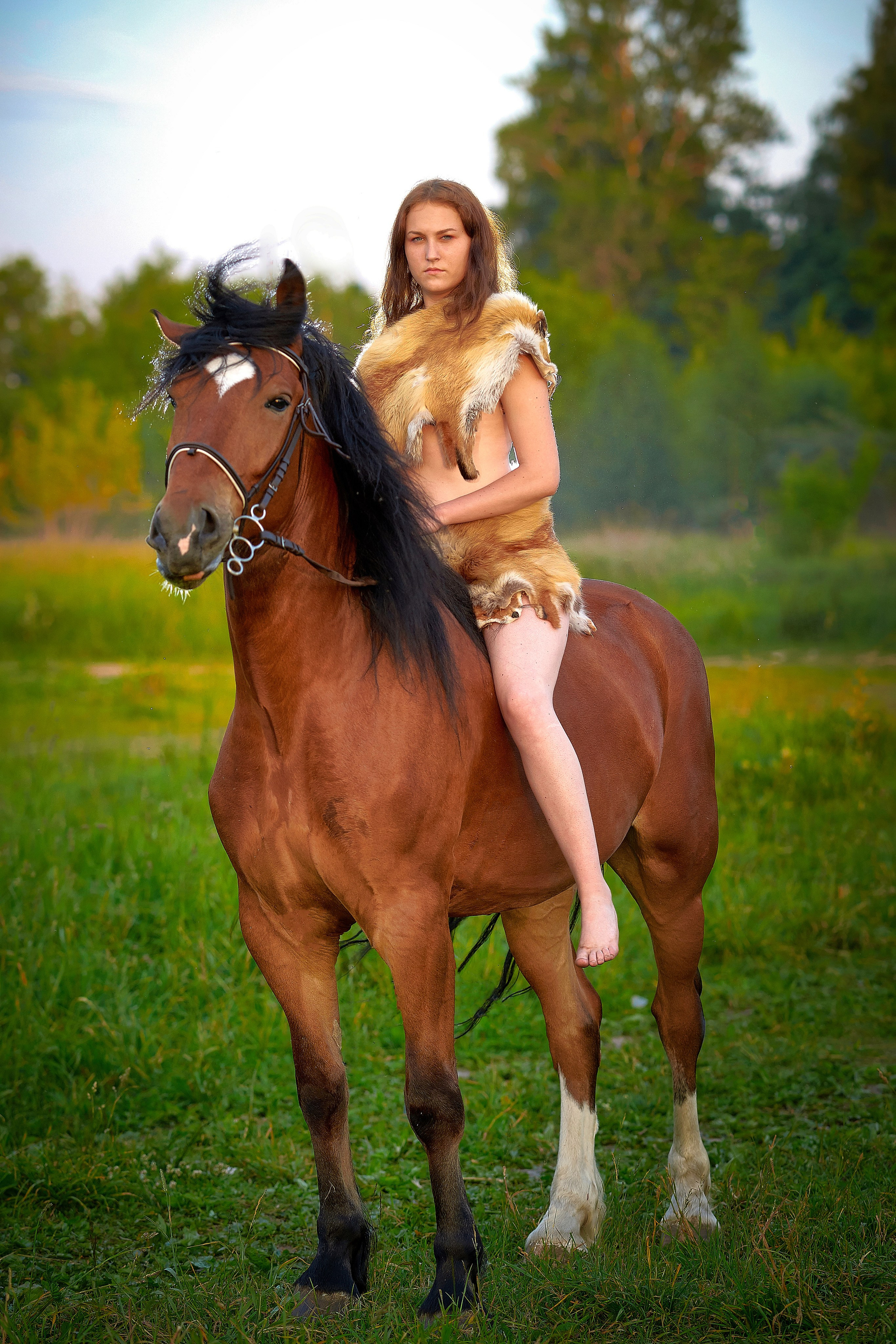 Фотографии женщин с лошадьми. Современные амазонки