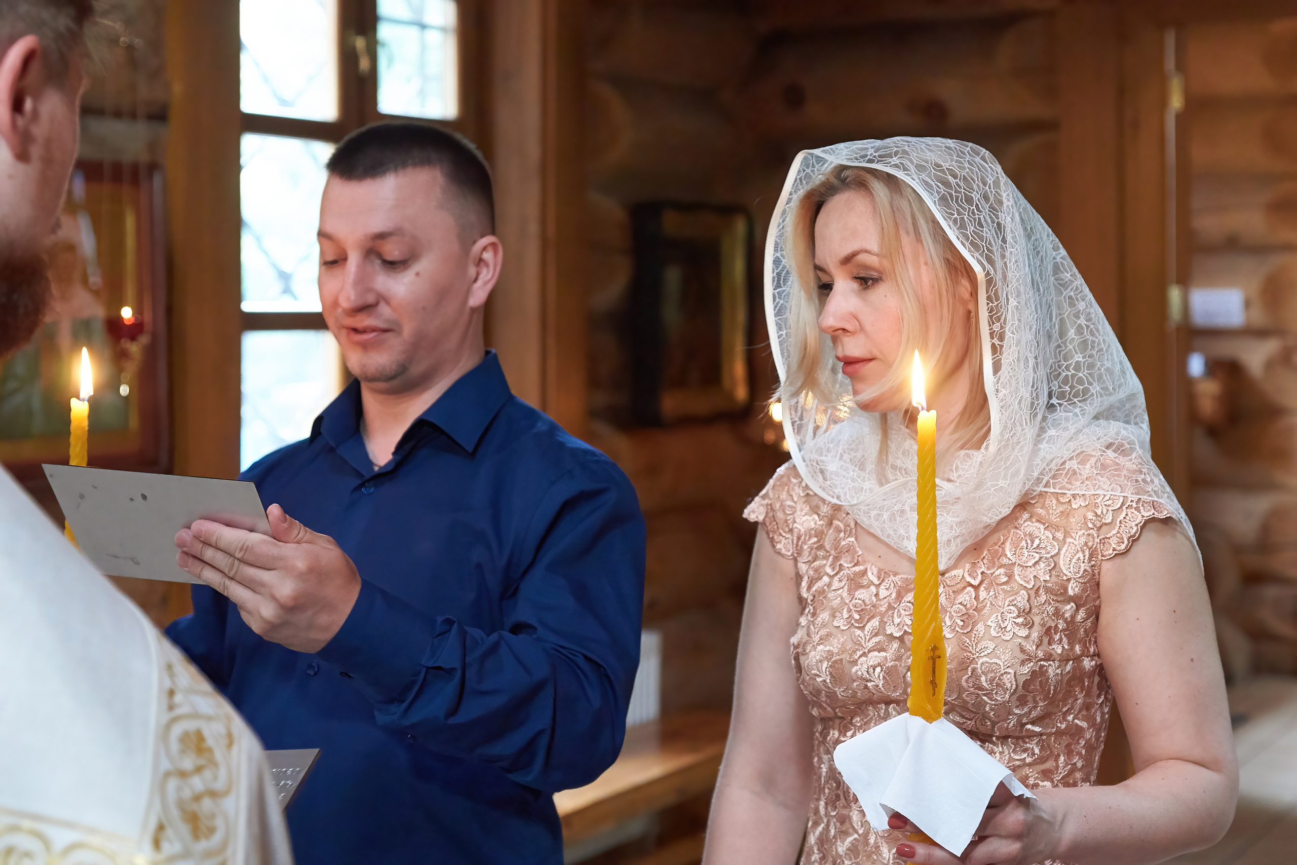 Венчание в Неопалимовской церкви. Балашиха