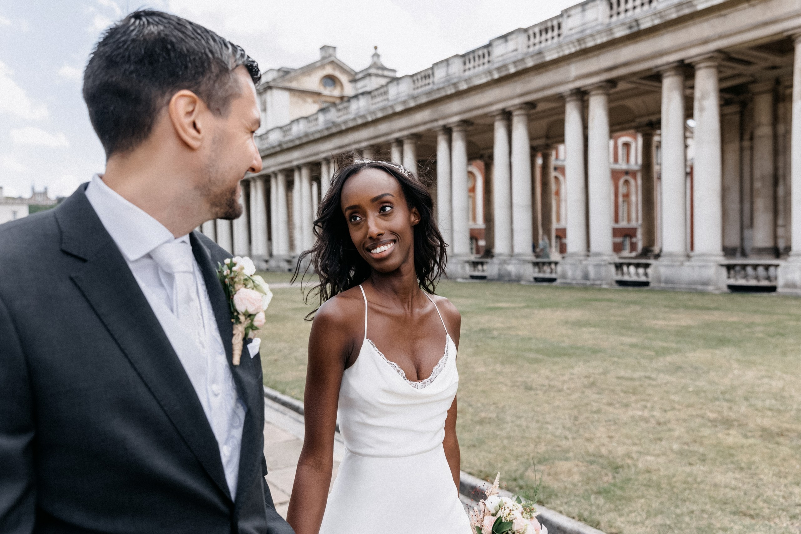 Denise & Tobias at The Old Brewery, Greenwich. Moments Catchers — Wedding Photography & Video Duo in London