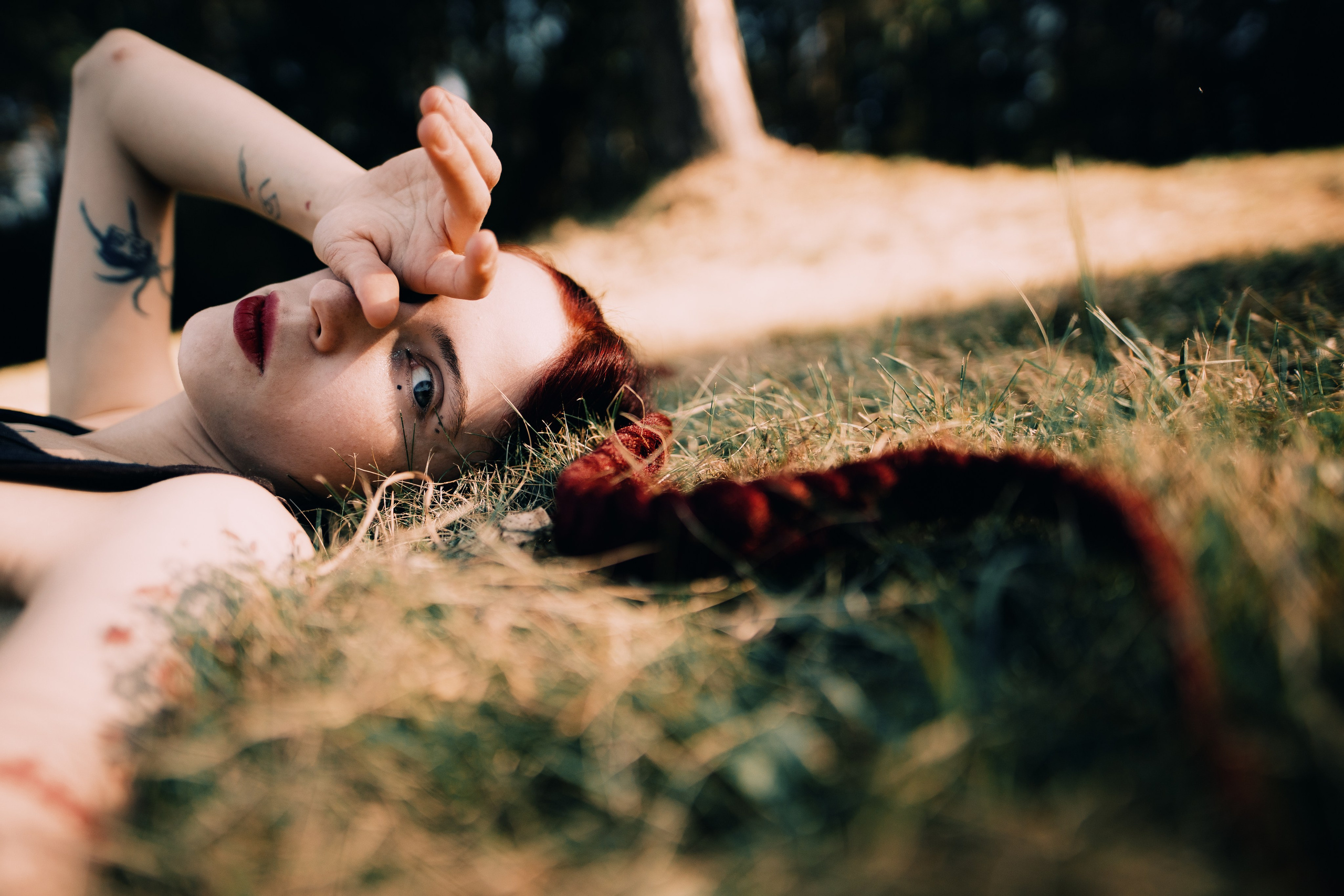 ТРАВЯНЫЯ КОСЫ. Фотограф Юля Королёва