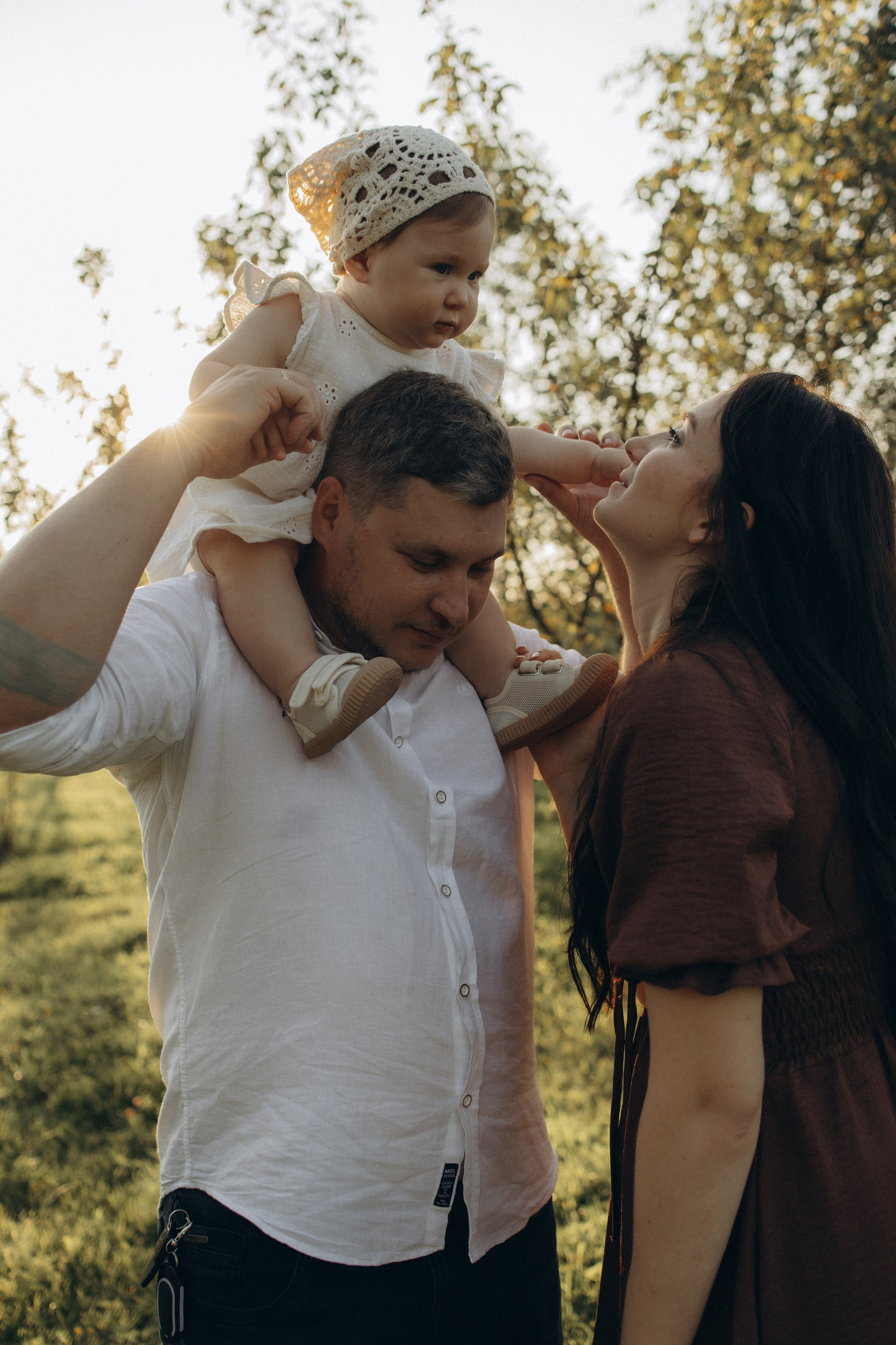 Прогулка в парке. Семейный фотограф в Москве Анастасия Шалда