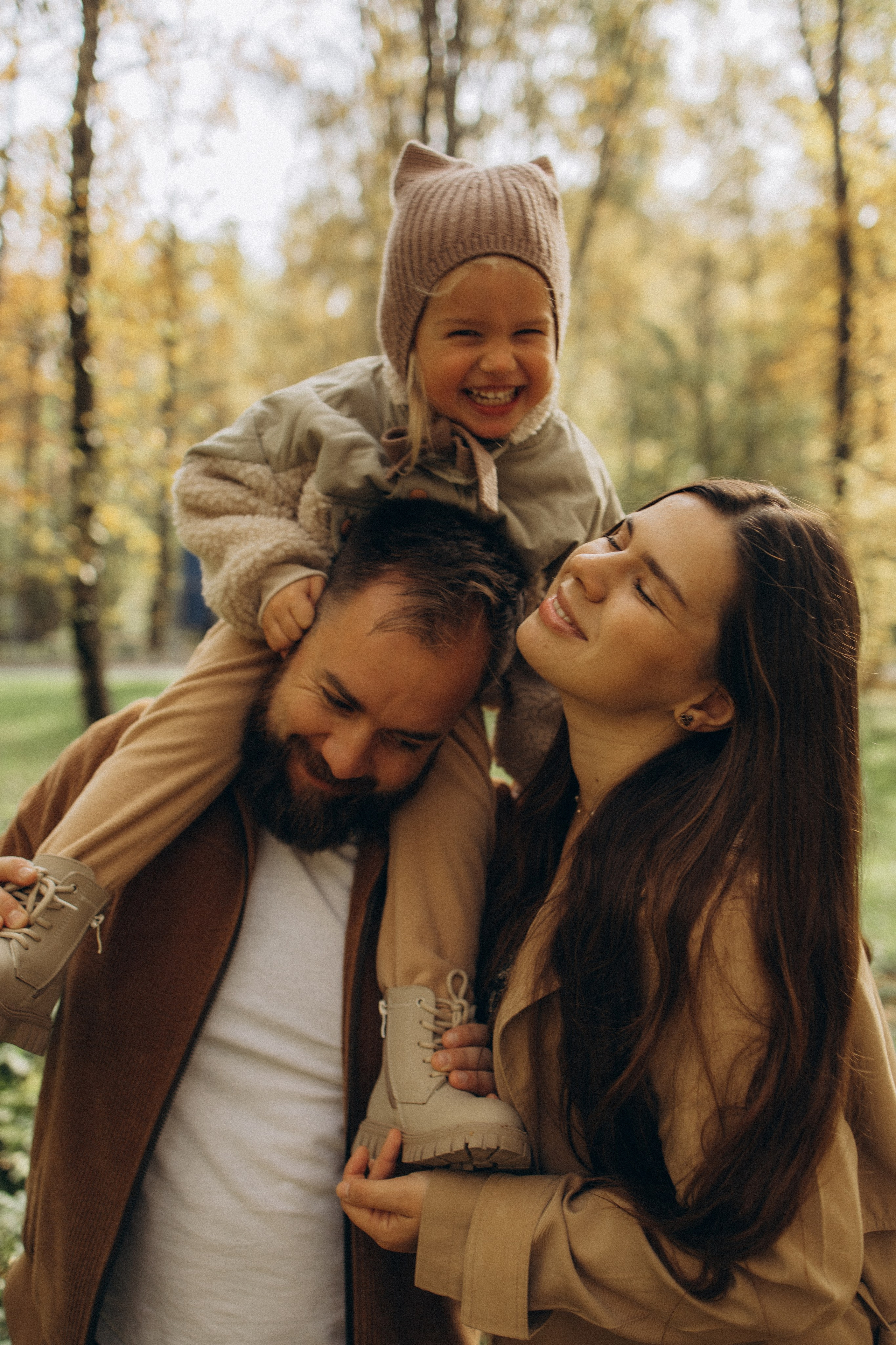 Одним осенним днем. Семейный фотограф в Москве Анастасия Шалда