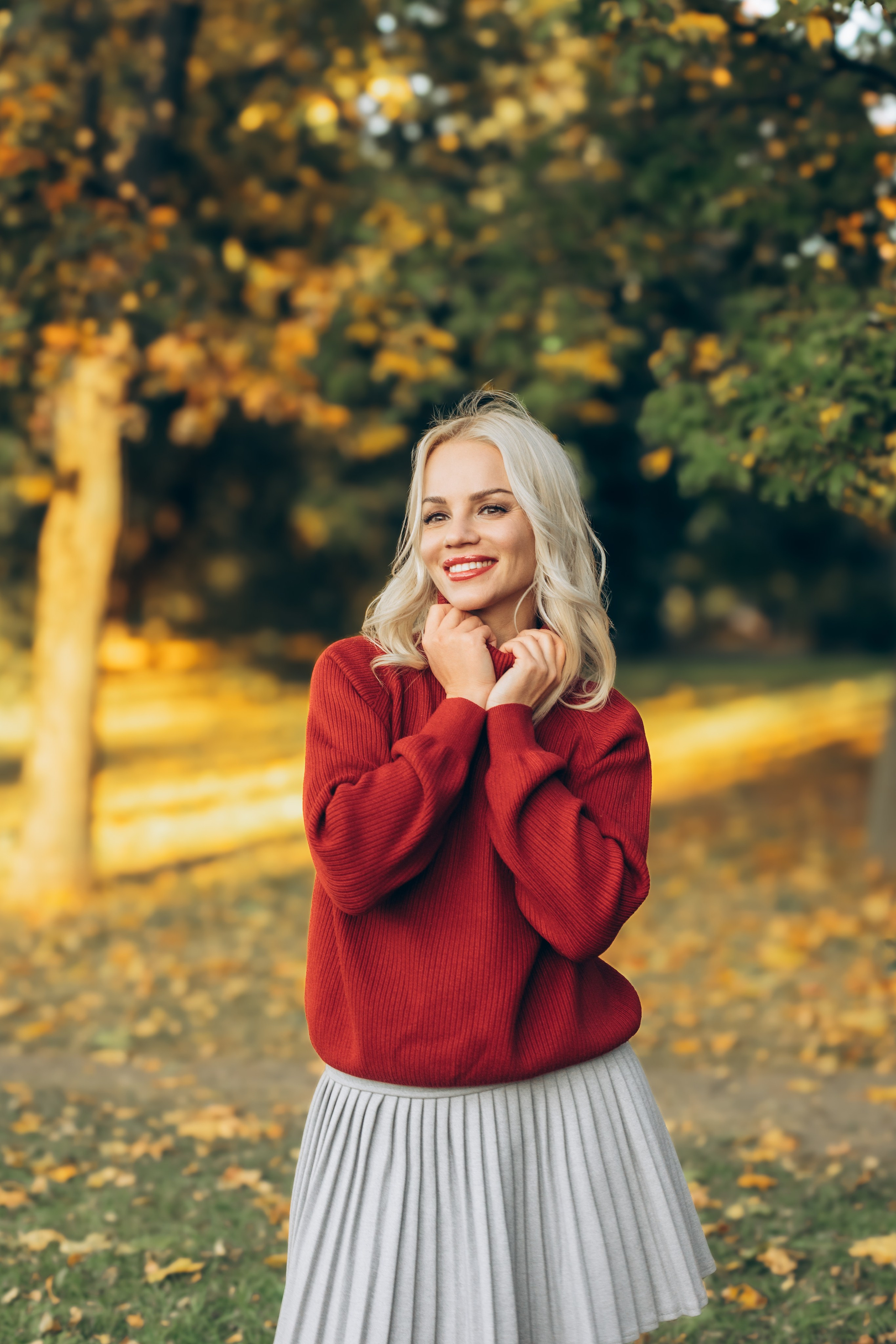 Осень в парке. Свадебный и семейный фотограф Москва и Московская область