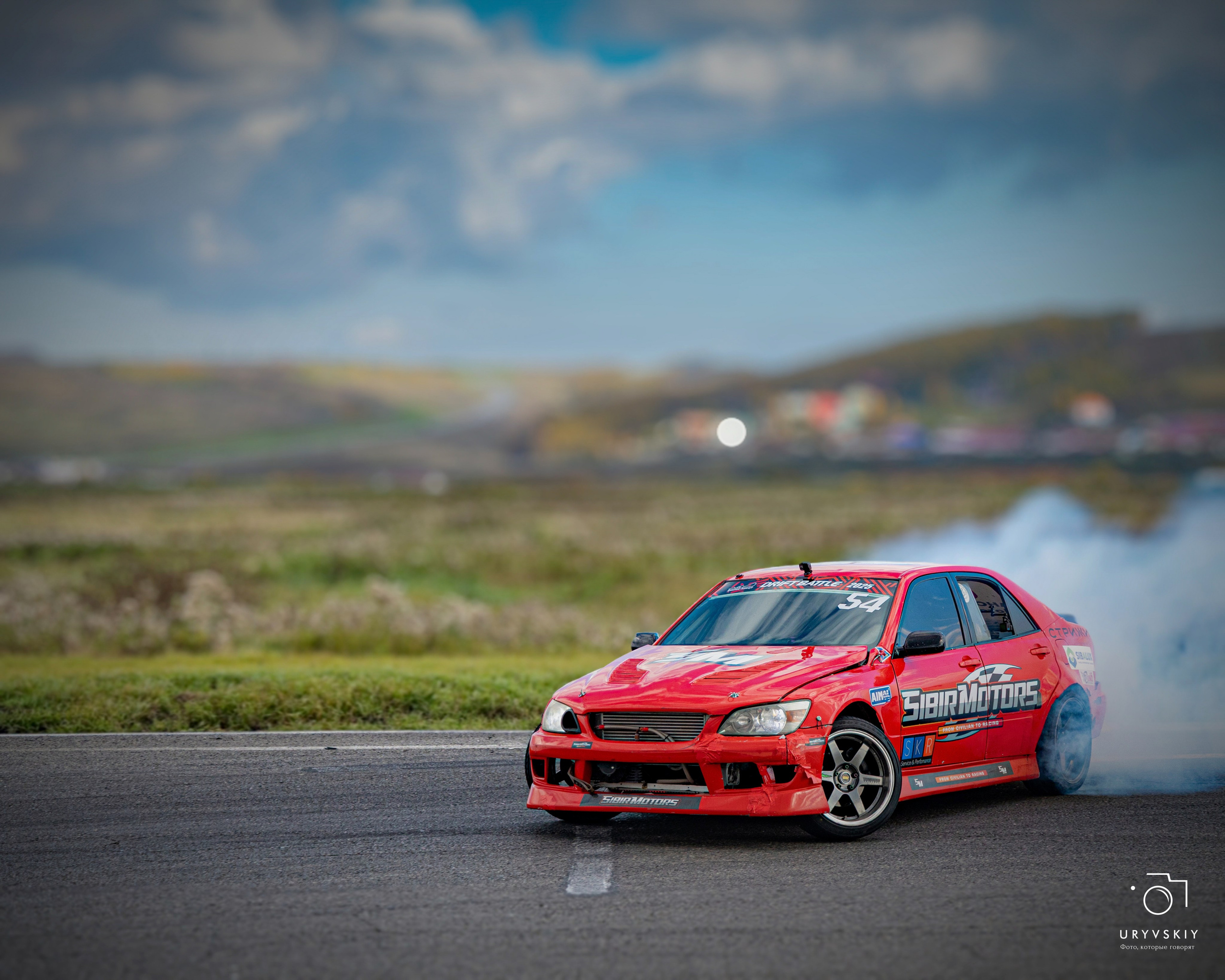 Красное кольцо. Дрифт баттл. Игорь Урывский. Фотограф Красноярск