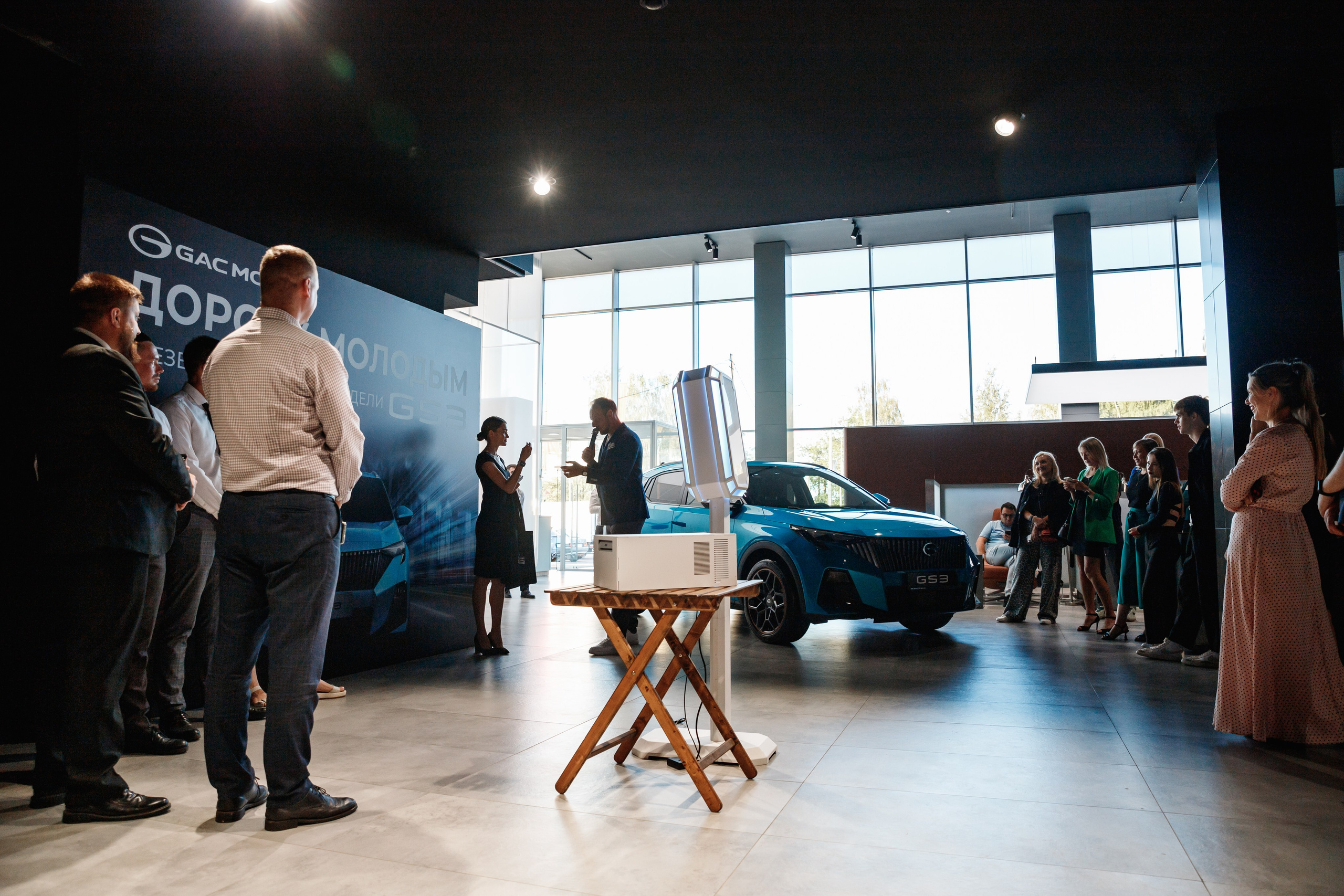 Открытие автосалона GAC. Фотограф Захваткин Роман