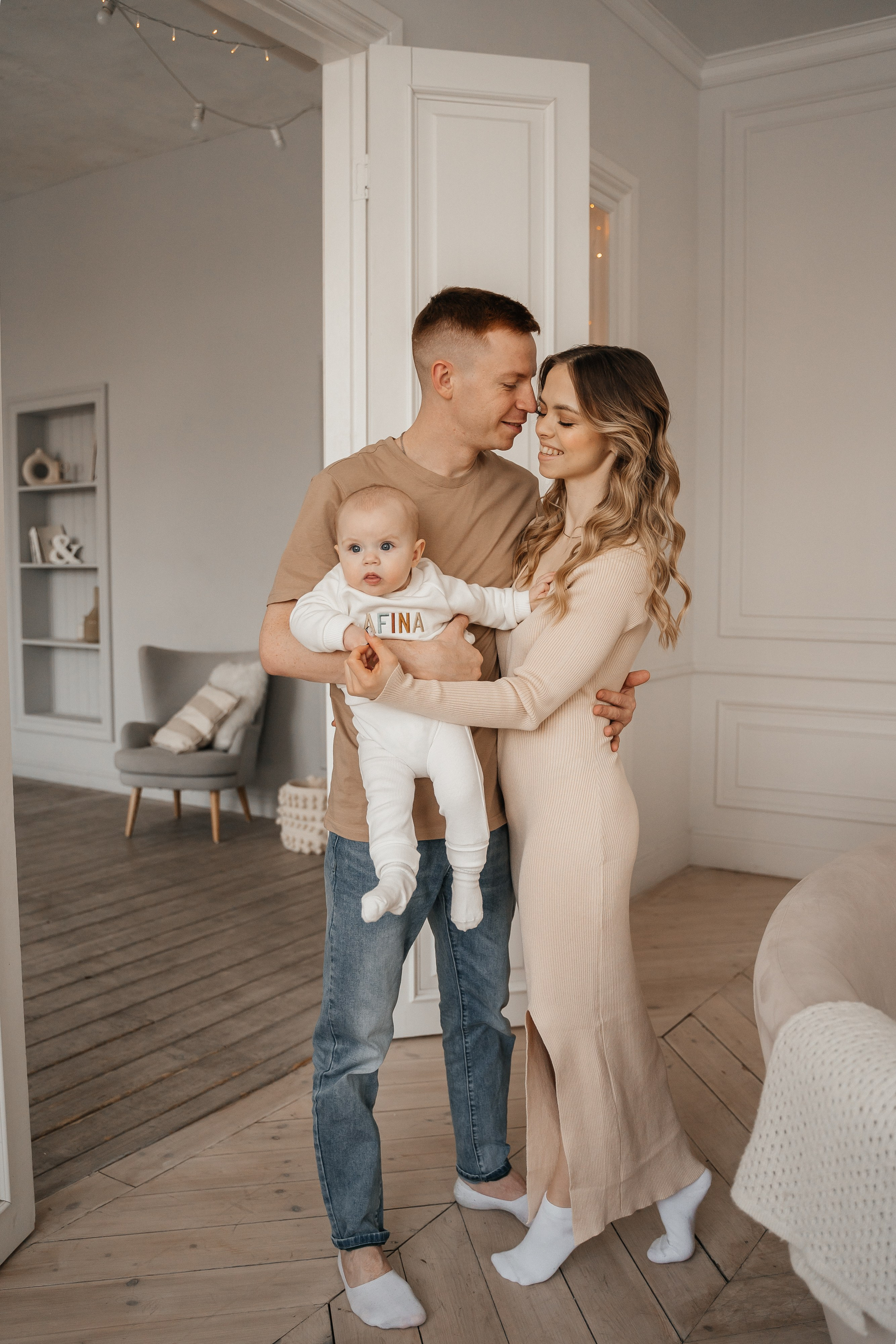 Костя, Настя и Афина. Волик Мария