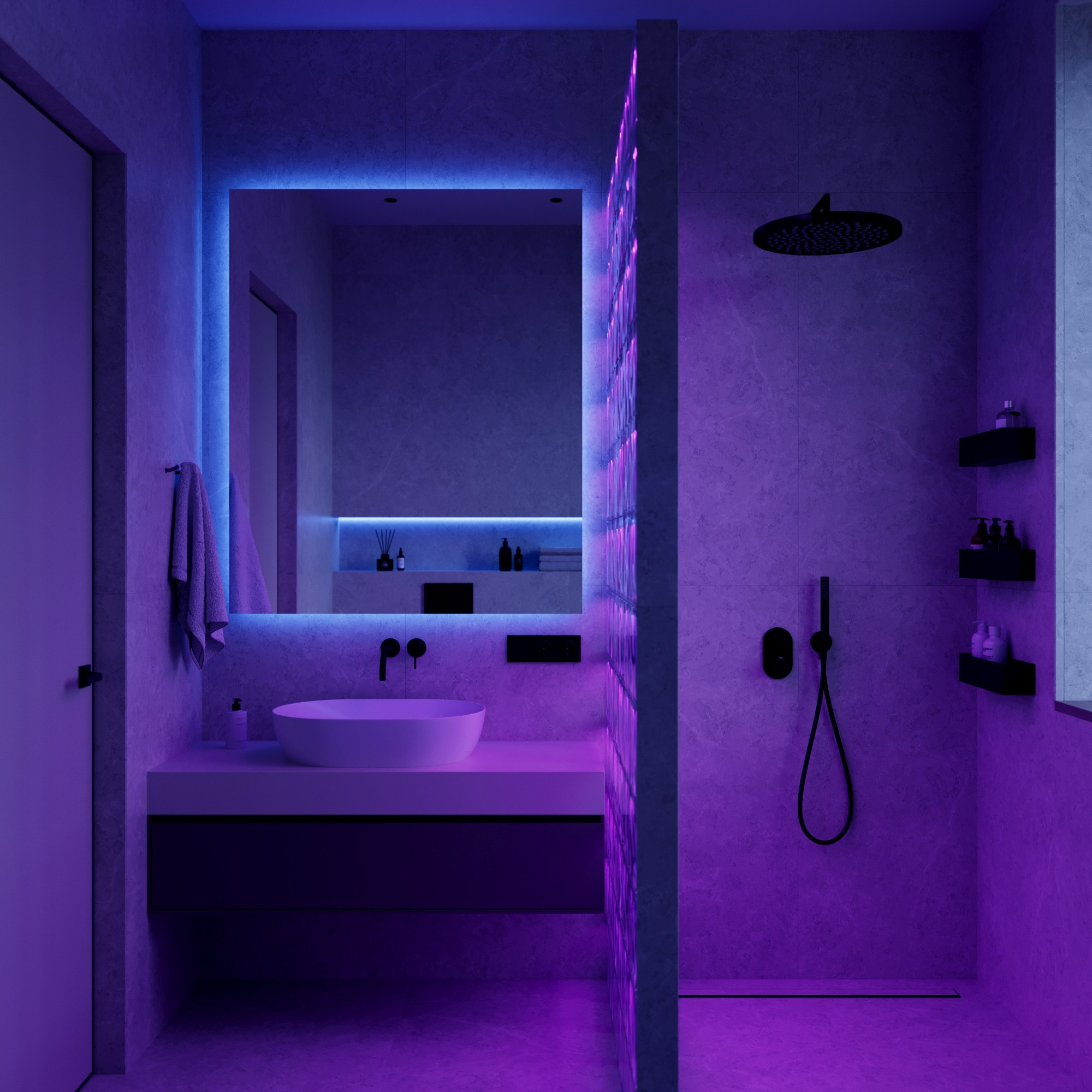 Дизайн Галимова Елена|Частный дом Пушкино. Интерьерная 3D визуализация