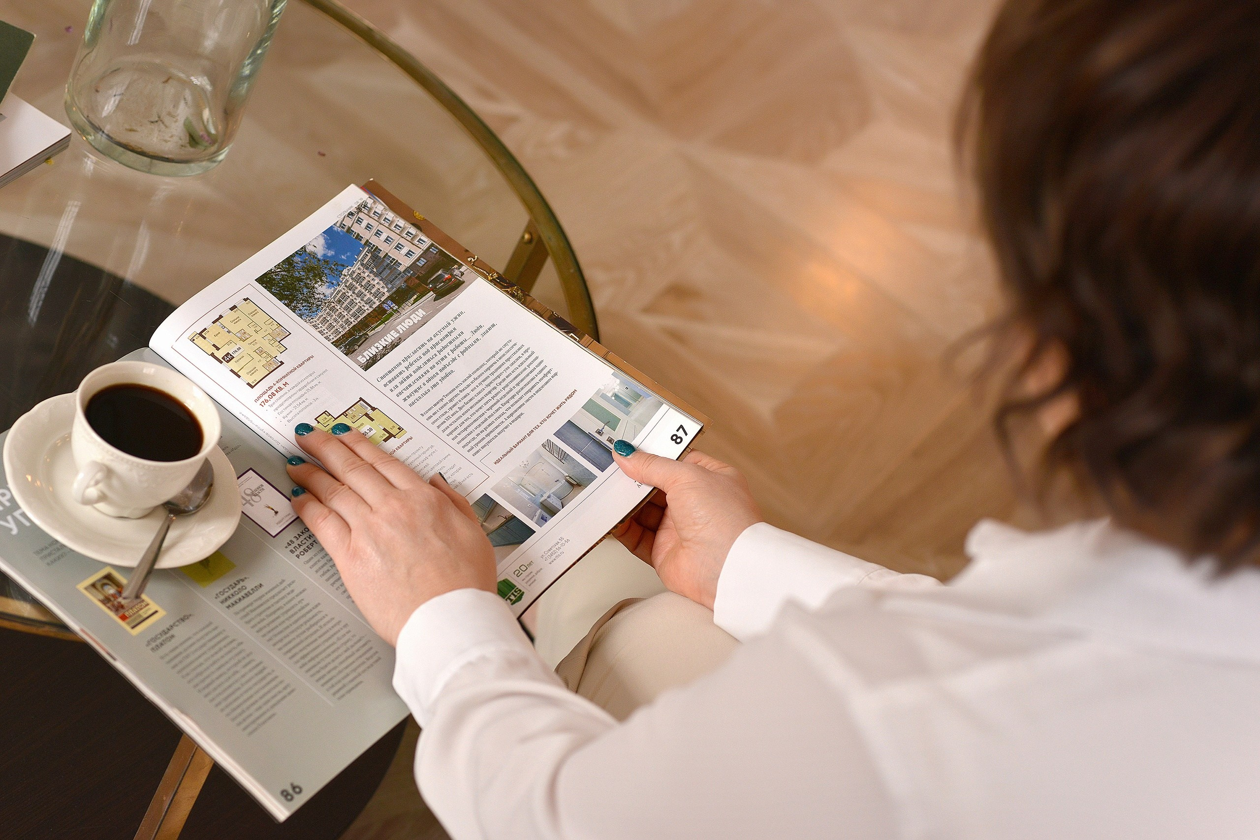 Контент — сьемка. Контакты