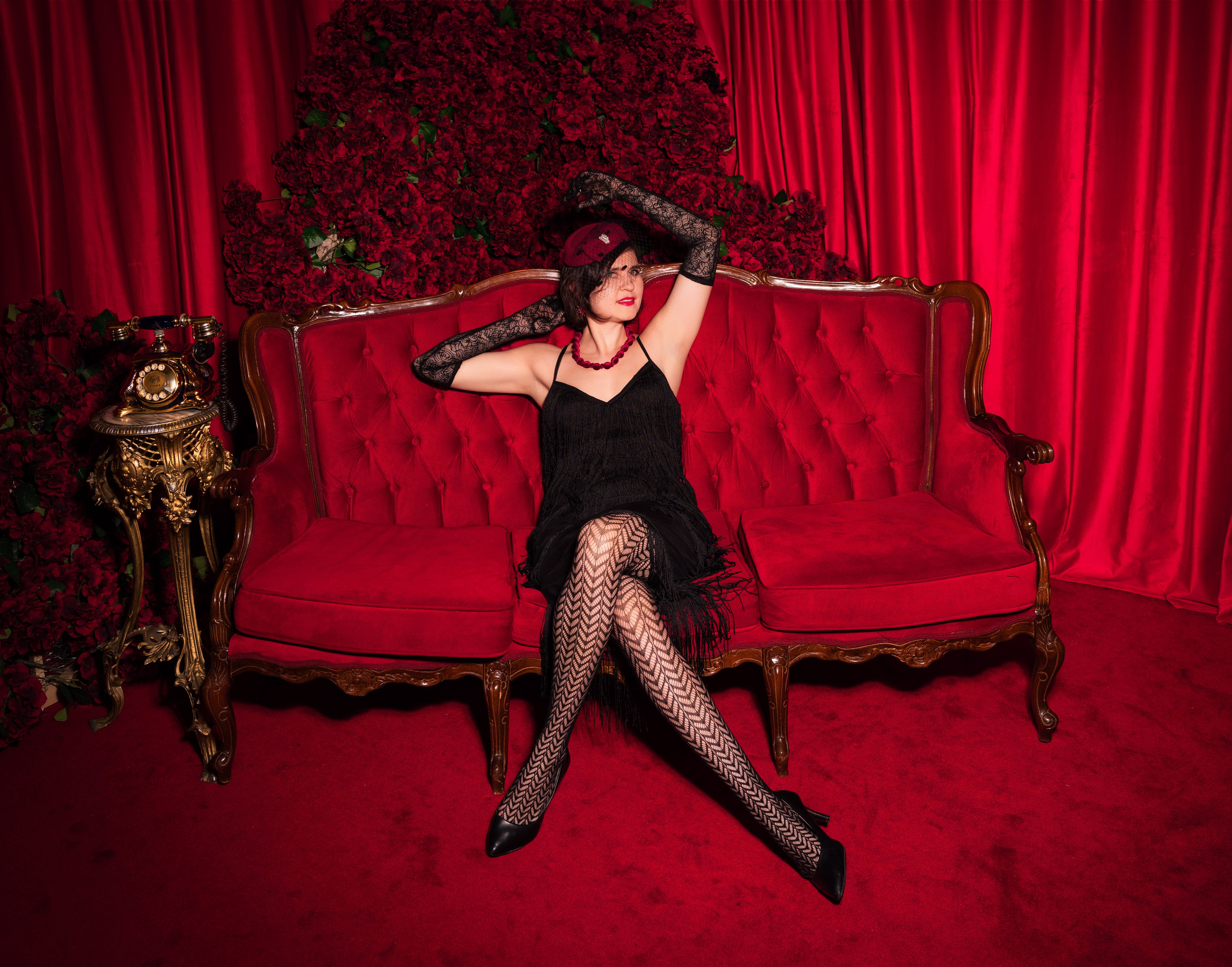 LADY IN RED. Shamirov Arkadiy