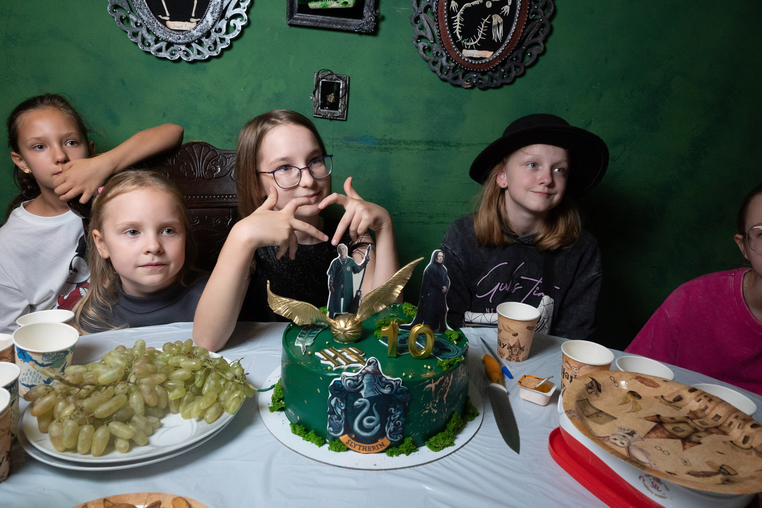 День рождения ребенка в «Подземелье Слизерин». Фотограф мероприятий в Москве