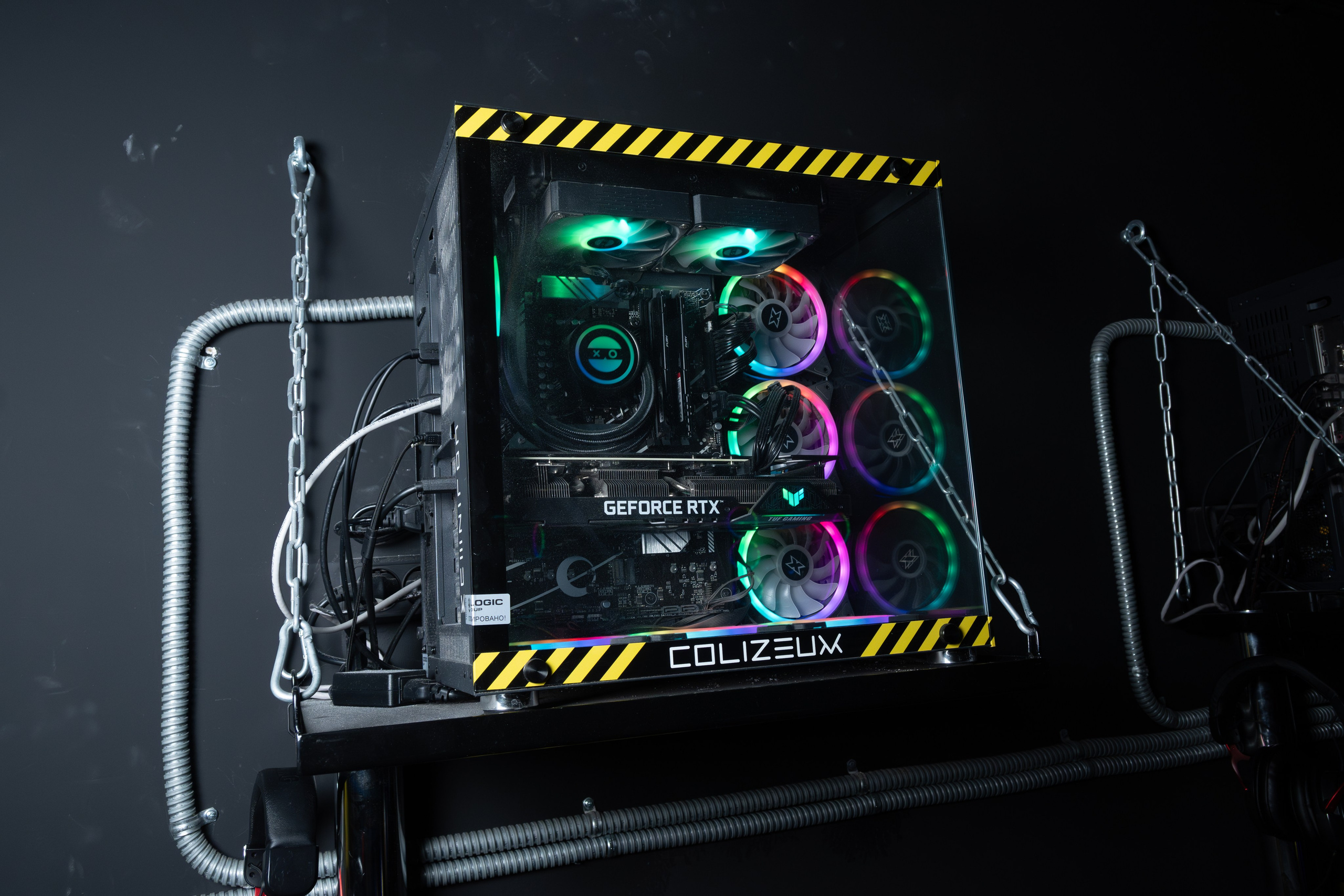 Репортаж в киберспортивном клубе Kolizeum. Фотограф мероприятий в Москве