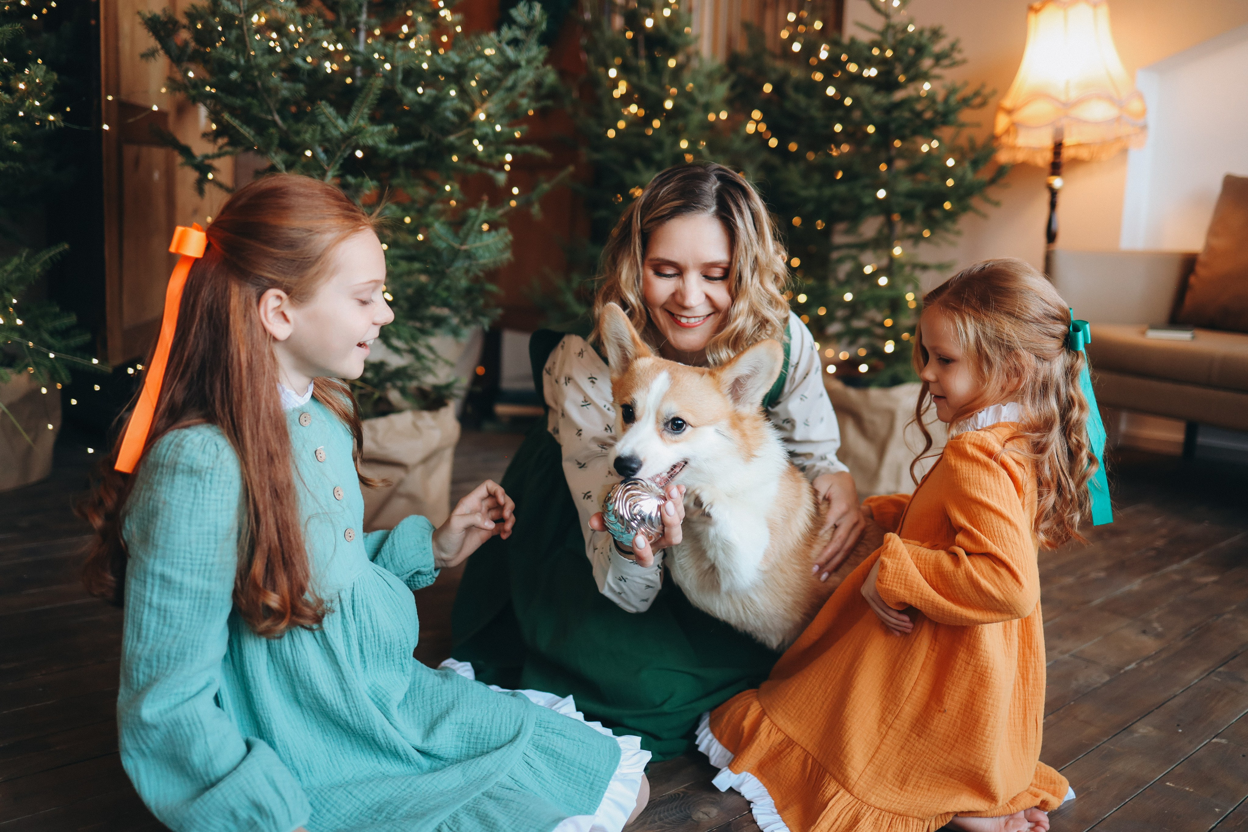 Мама и дочки в фотостудии Чувство. Marina Shakirova Photography