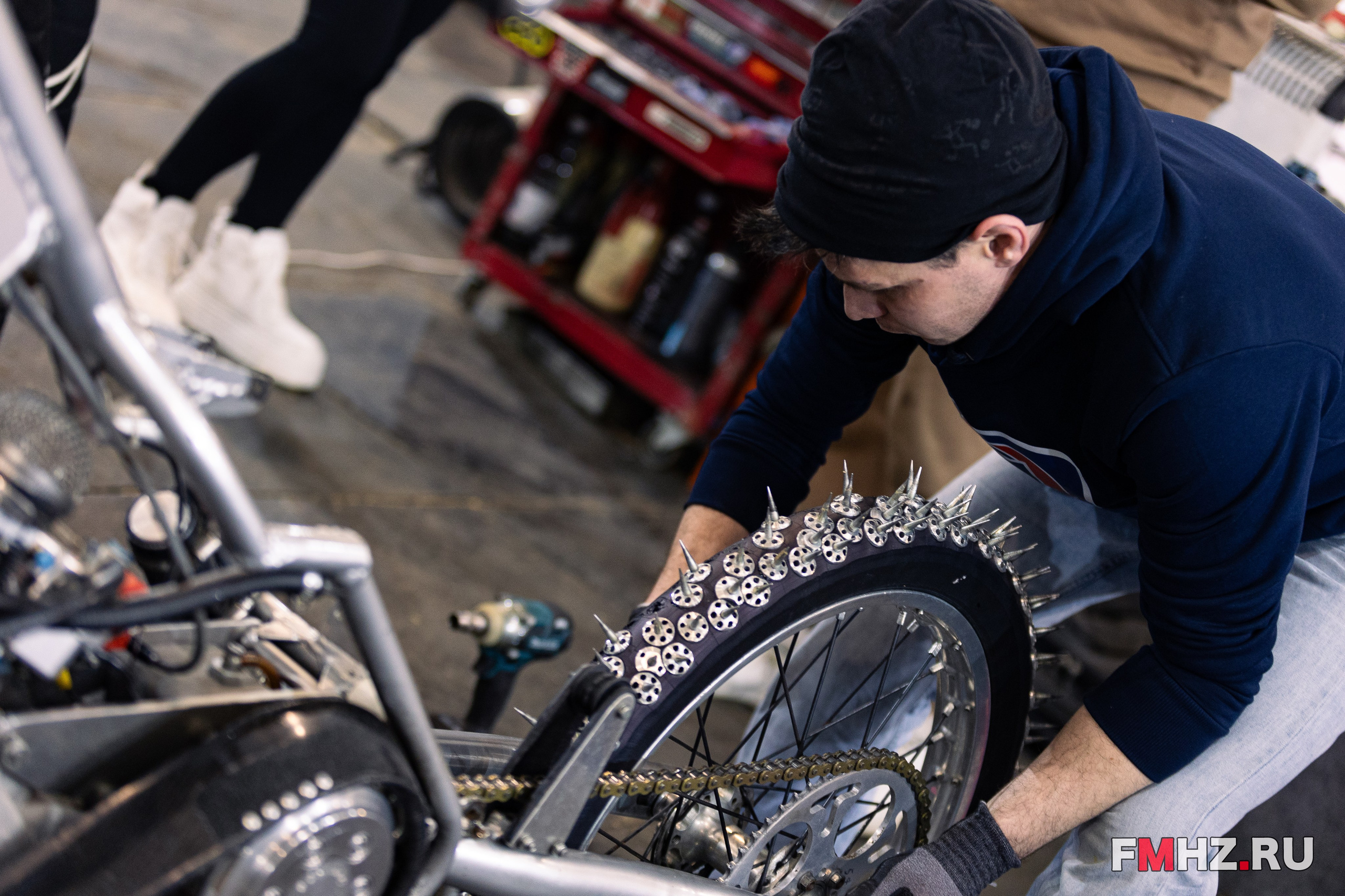 BAIC личный чемпионат России по мотогонкам на льду. 15.02.25. Фотограф Ольга Гирусова «Пантерочка» Москва