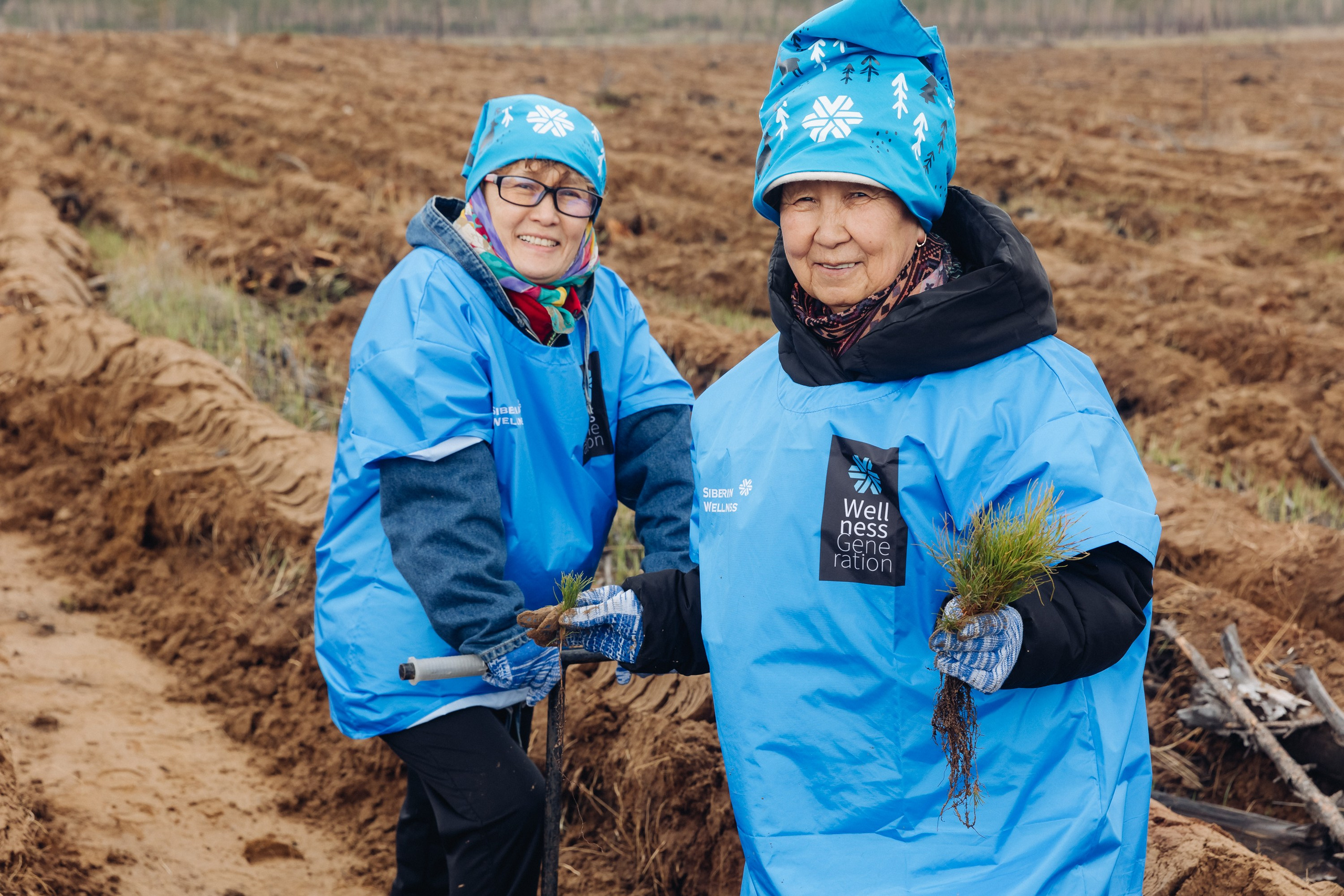 Siberian wellness. Ежегодная акция по посадке деревьев. Свадебный и семейный фотограф в Улан-Удэ