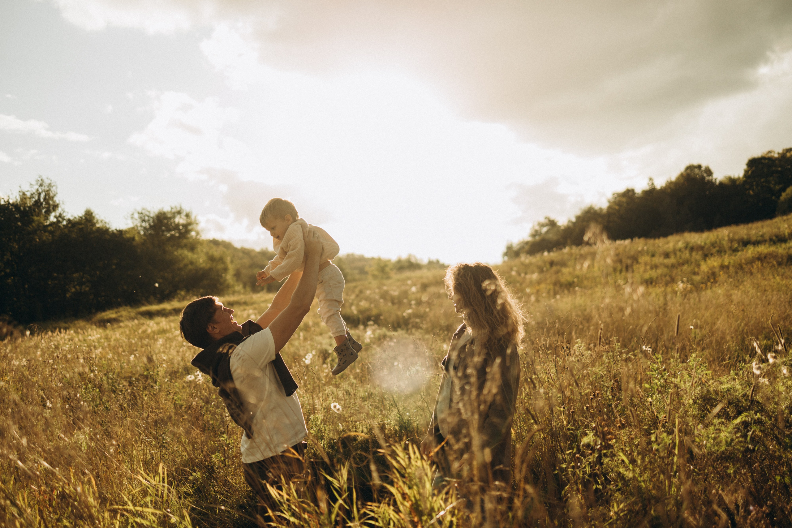 Женя, Кристина и Матвей. Семейный фотограф Москва Валерия Белова