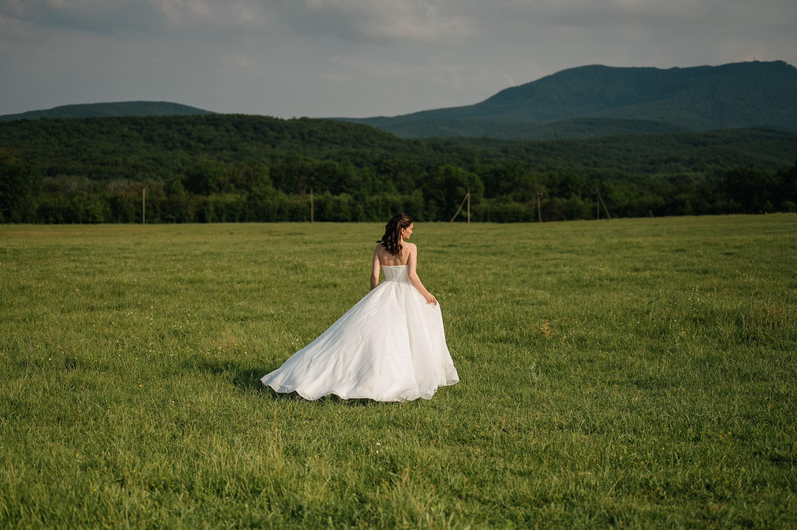 Свадебная съёмка в горах. Свадебный и семейный фотограф в Краснодаре Алина Мельник