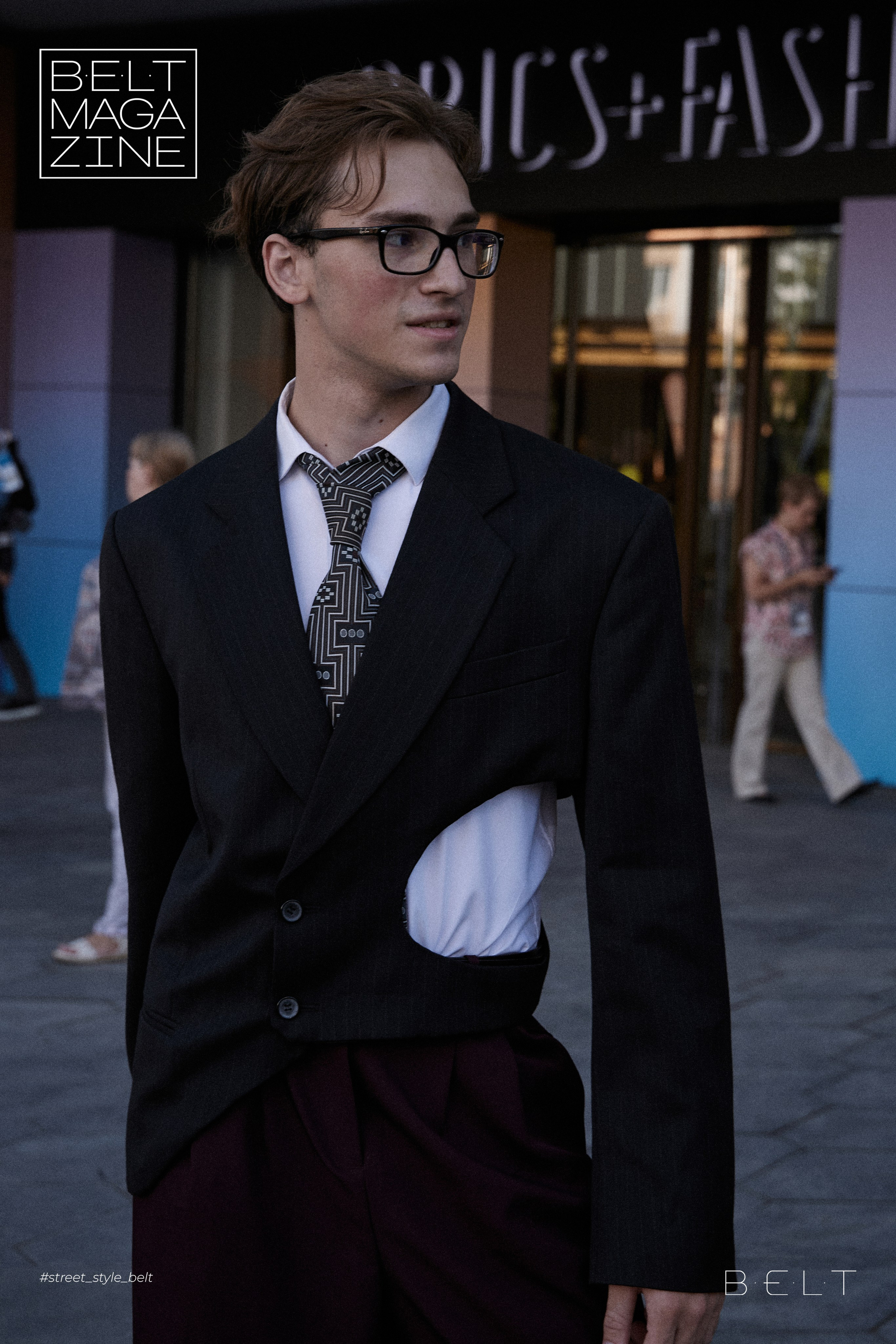 STREET STYLE BELT|MFW. Photos by July|Фотограф Юлия Князева