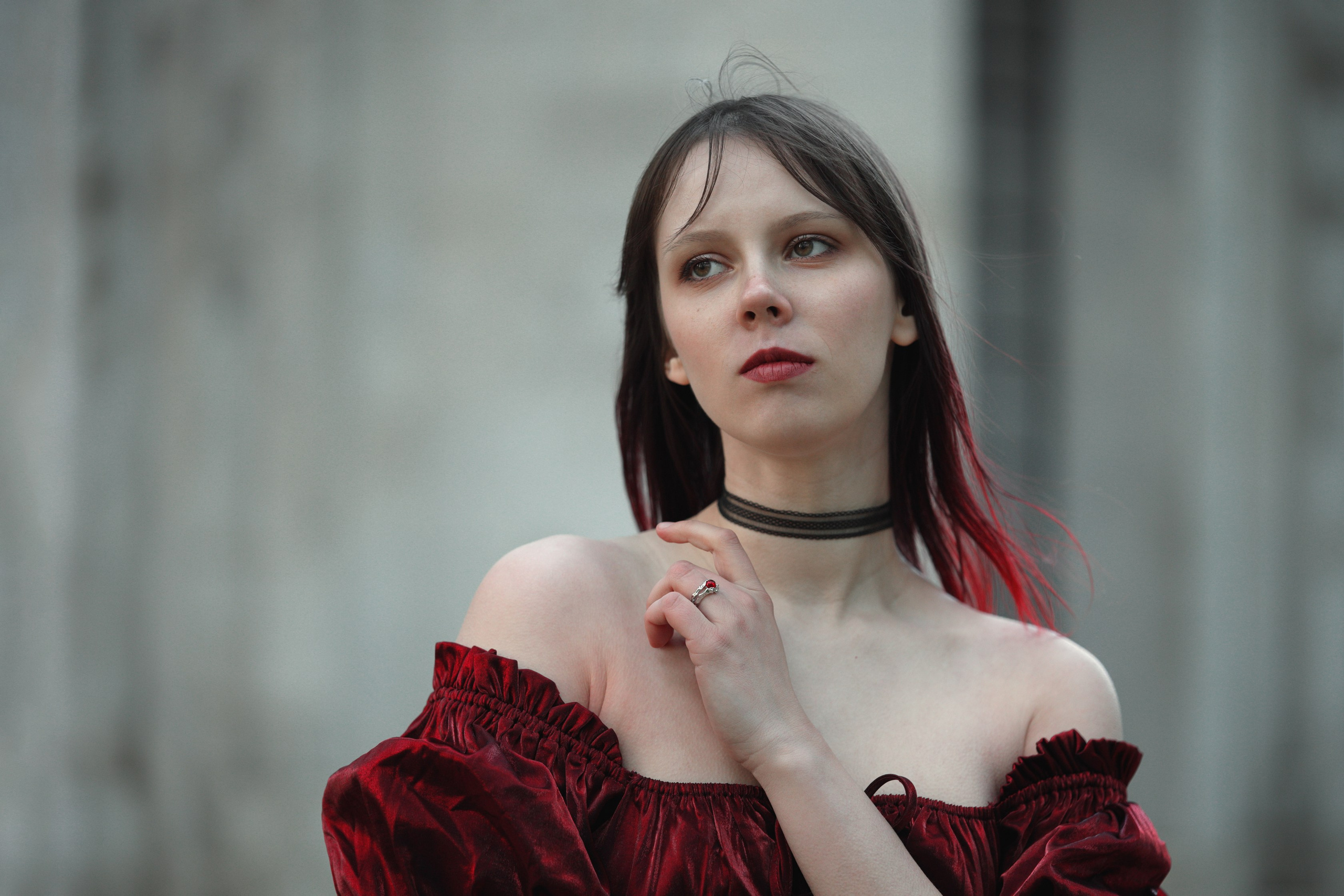 Jungfrau in Rot. Арт-фотограф. Coffelisk