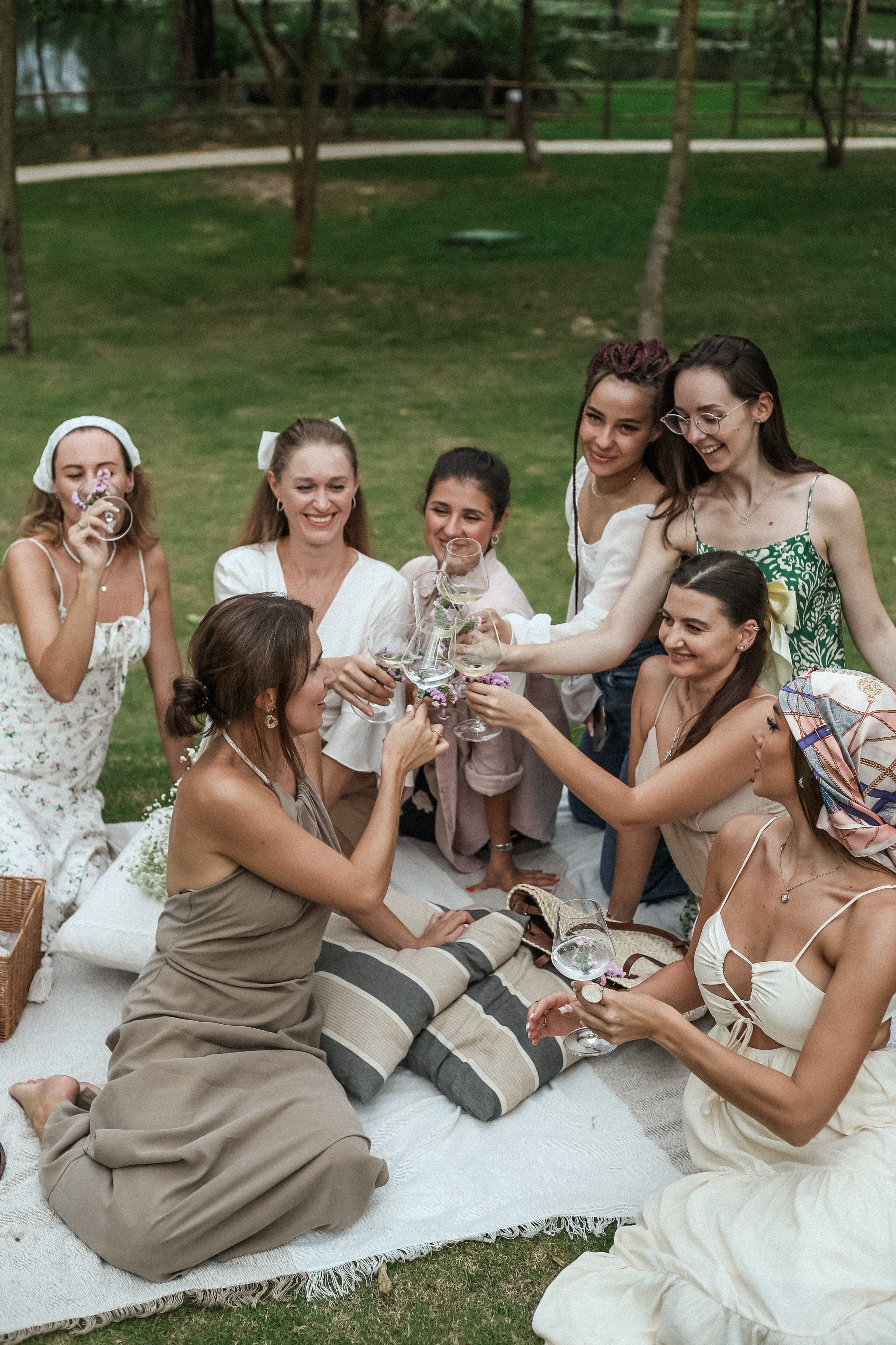 Винный Девичник в стиле Прованс. Фотограф и видеограф Анна Домашенко