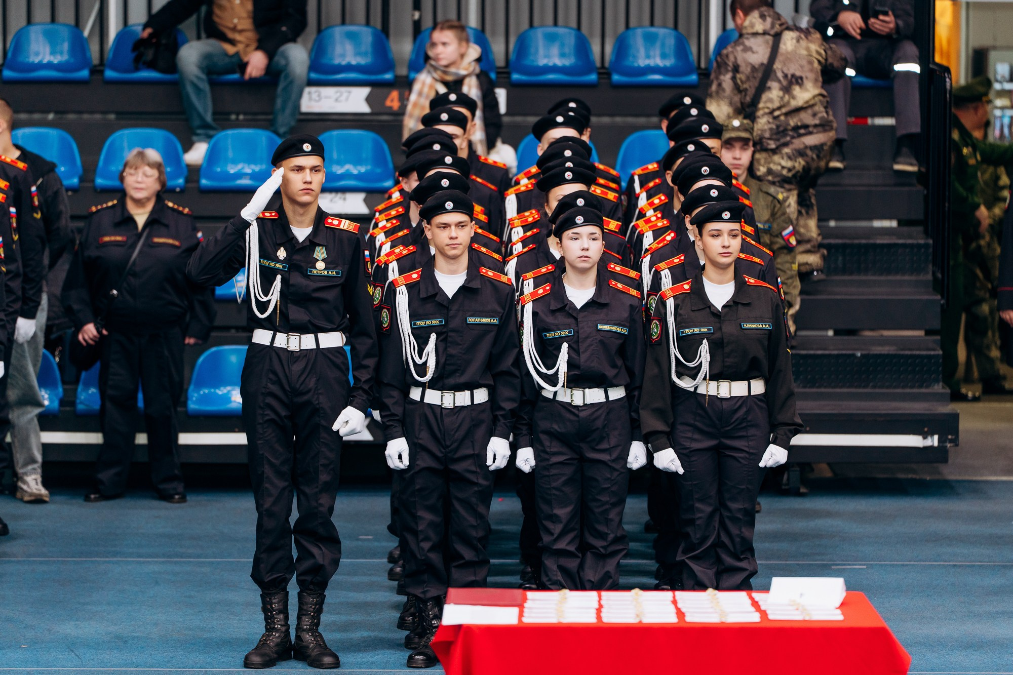 Принятие присяги кадетами. Свадебный и репортажный фотограф в Ярославле Евгений Сальников