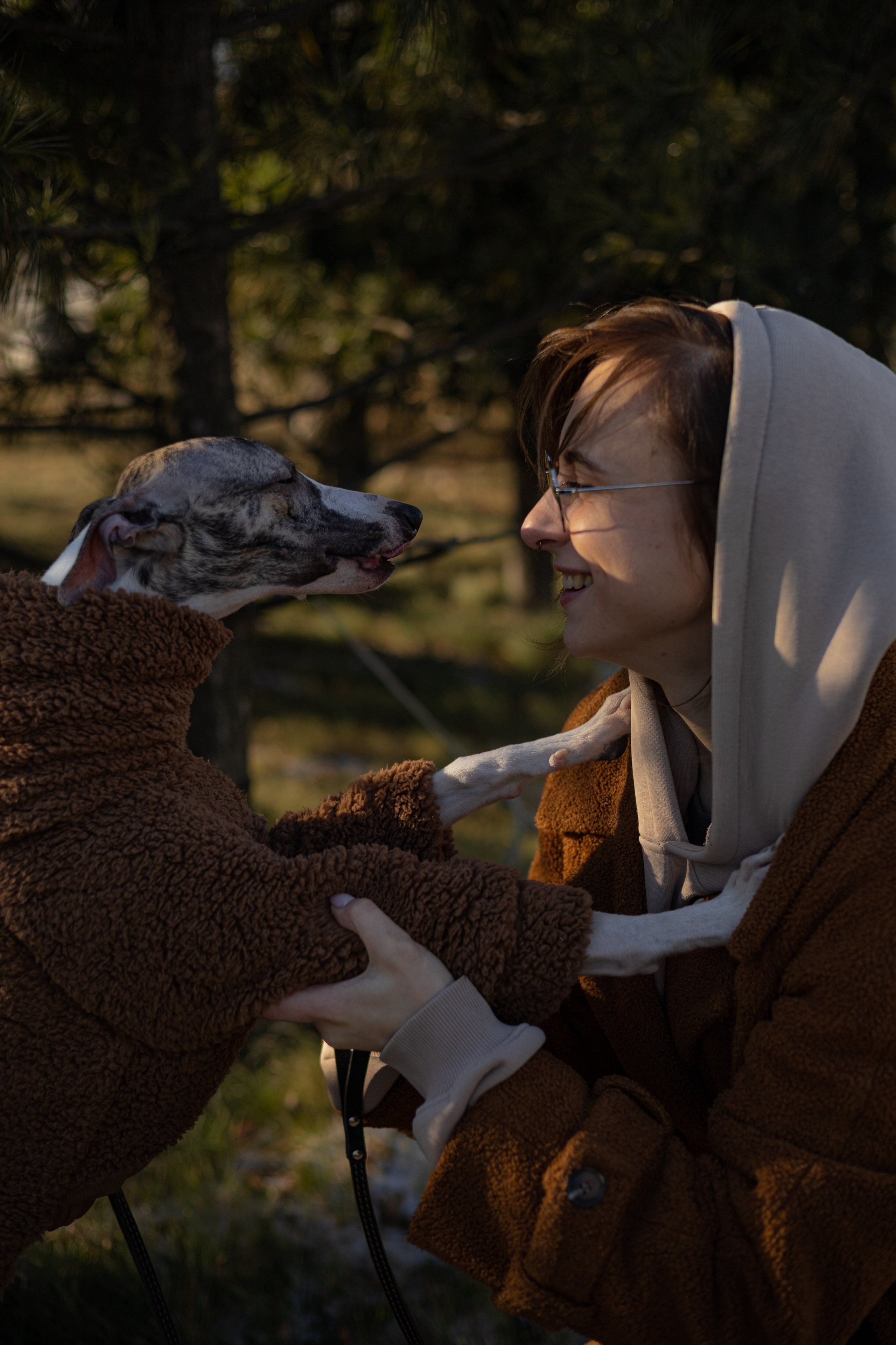 Алёна и Дос. Фотограф — анималист Владивосток, Алина