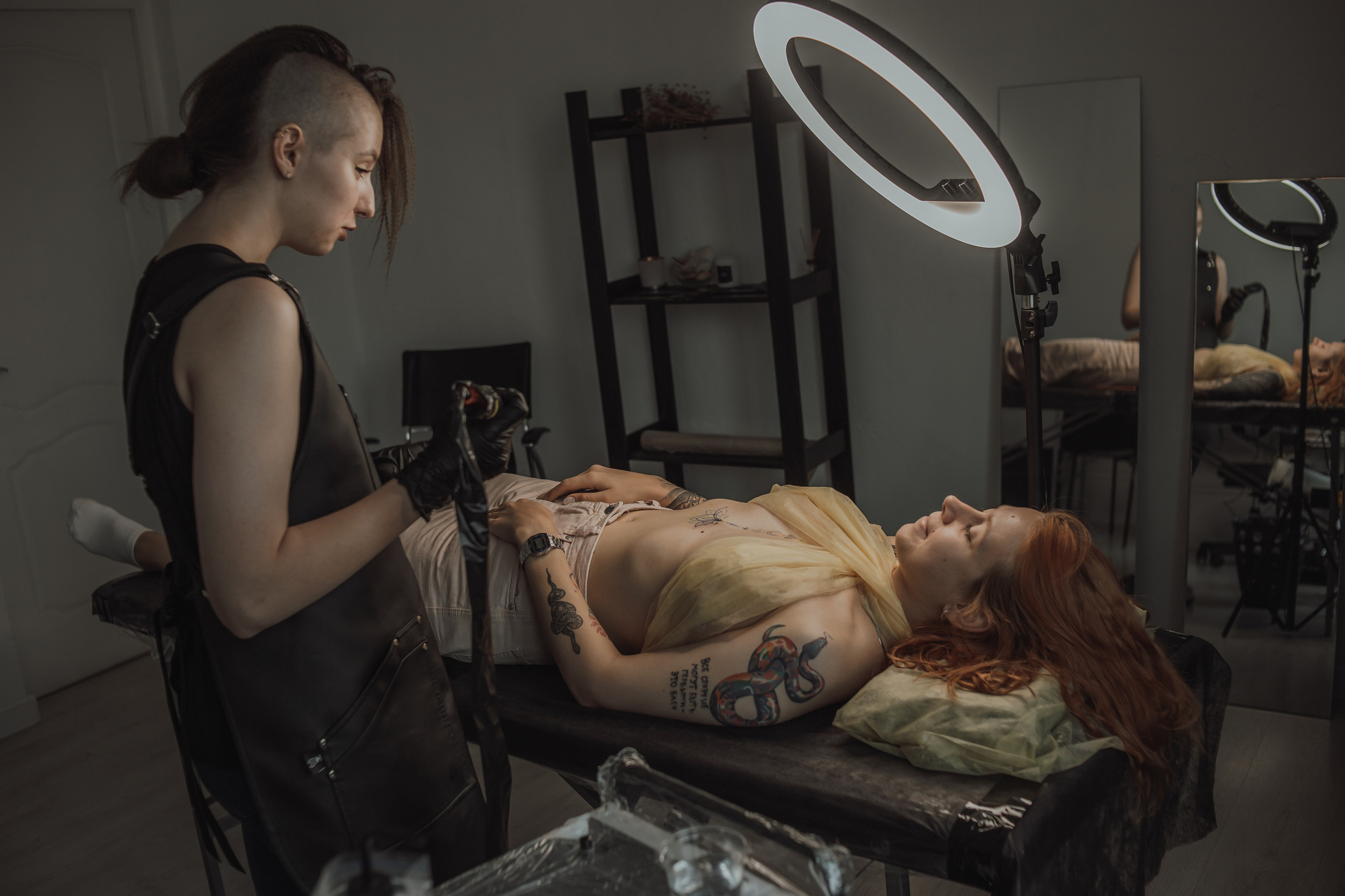 Марина. Контент для тату-мастера (август 2023). Фотограф Регина Крикунова г. Красноярск