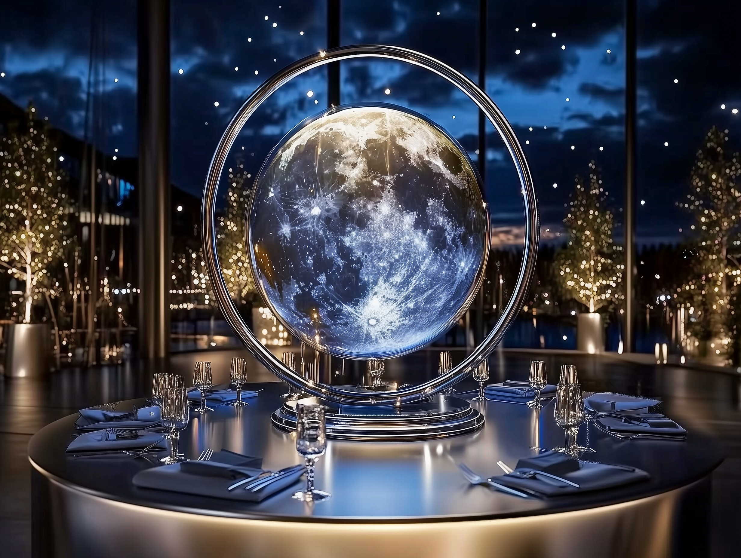 Разработка концепции декора корпоративного мероприятия в тематике «Космос» для LAZAR DECOR. Главная