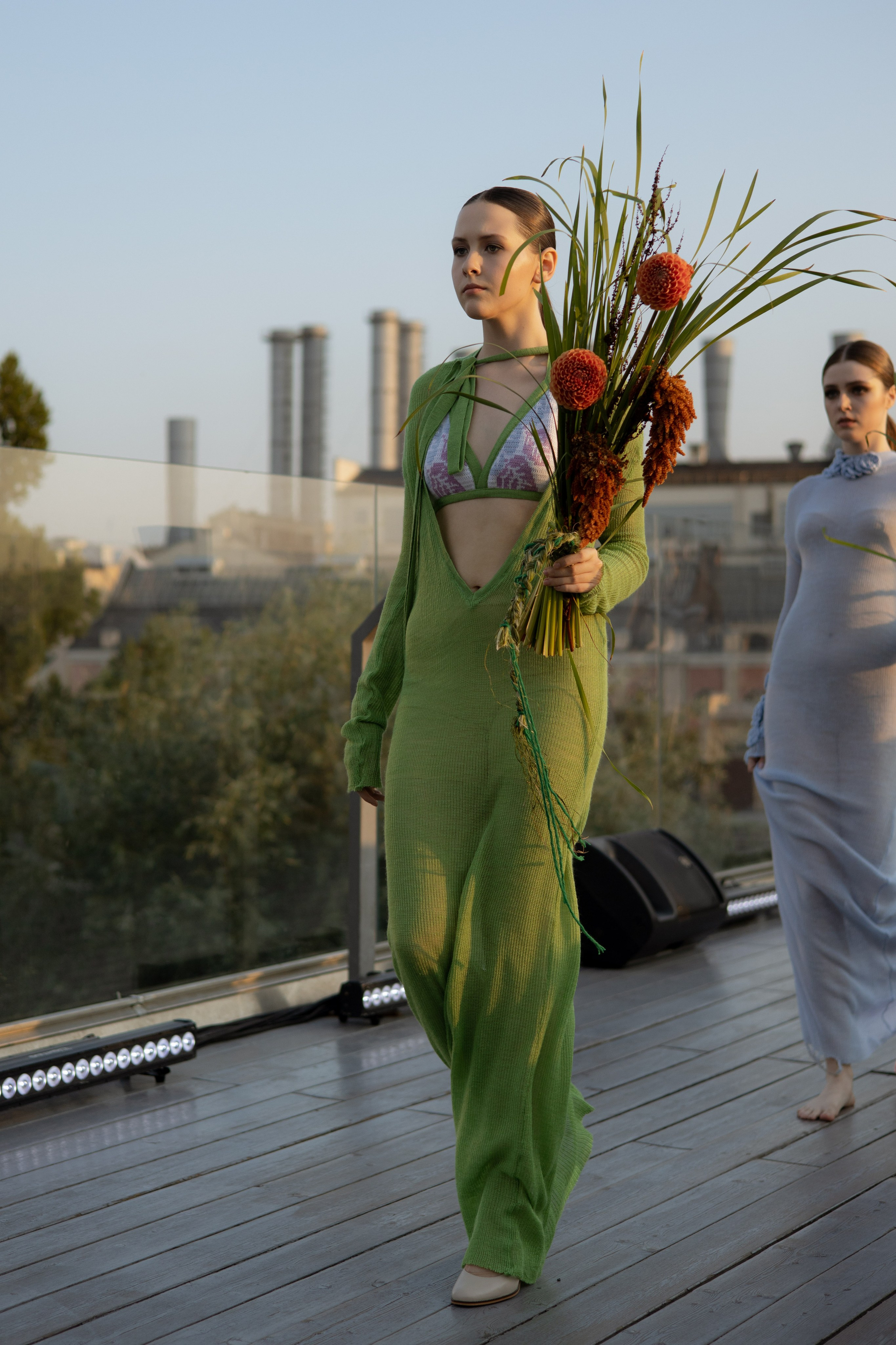 Модный показ. Парящий мост. Оформление свадеб, декор свадеб Вера Маркова, Москва