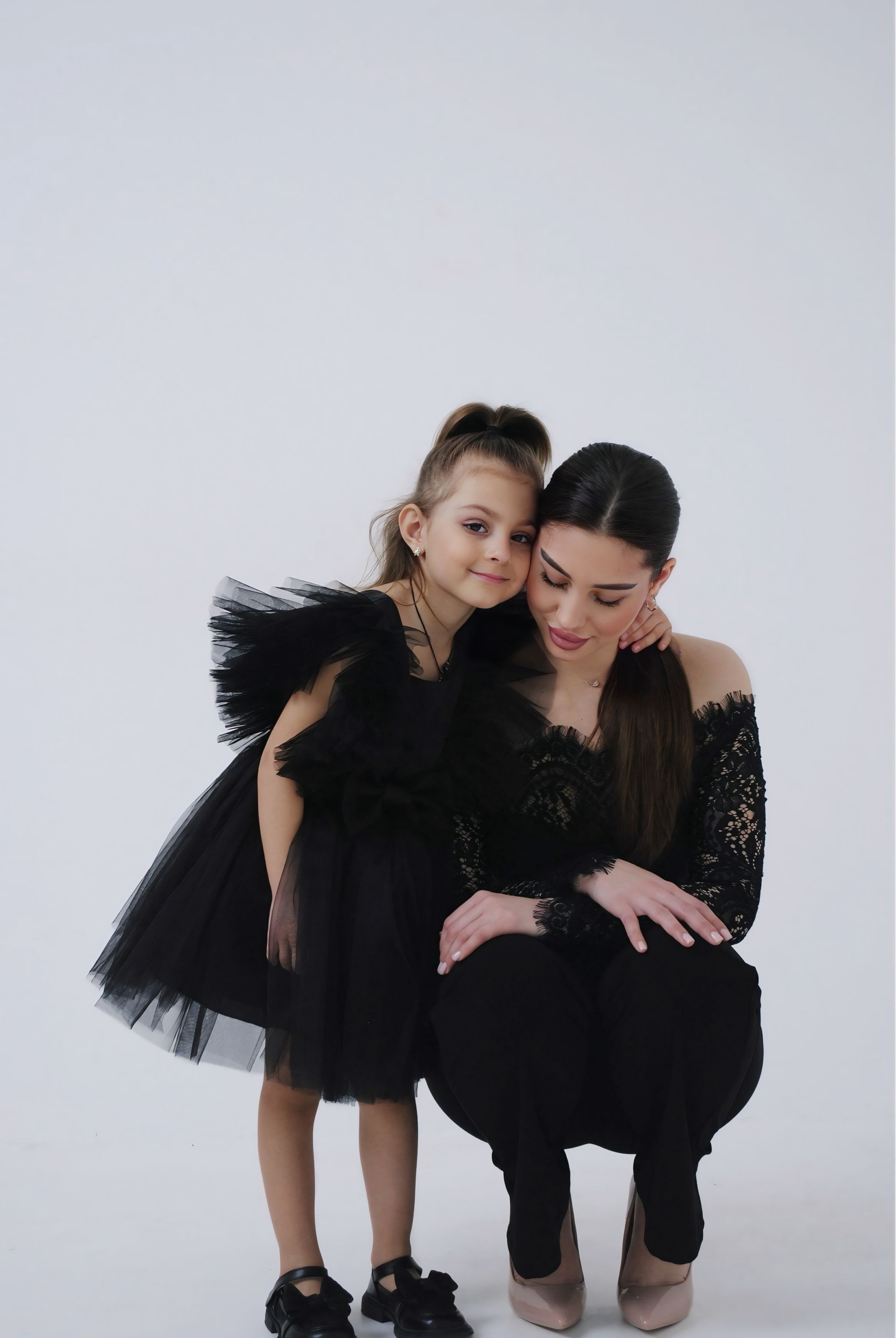 Настя и дочь. Фотограф Мария Мусаелян