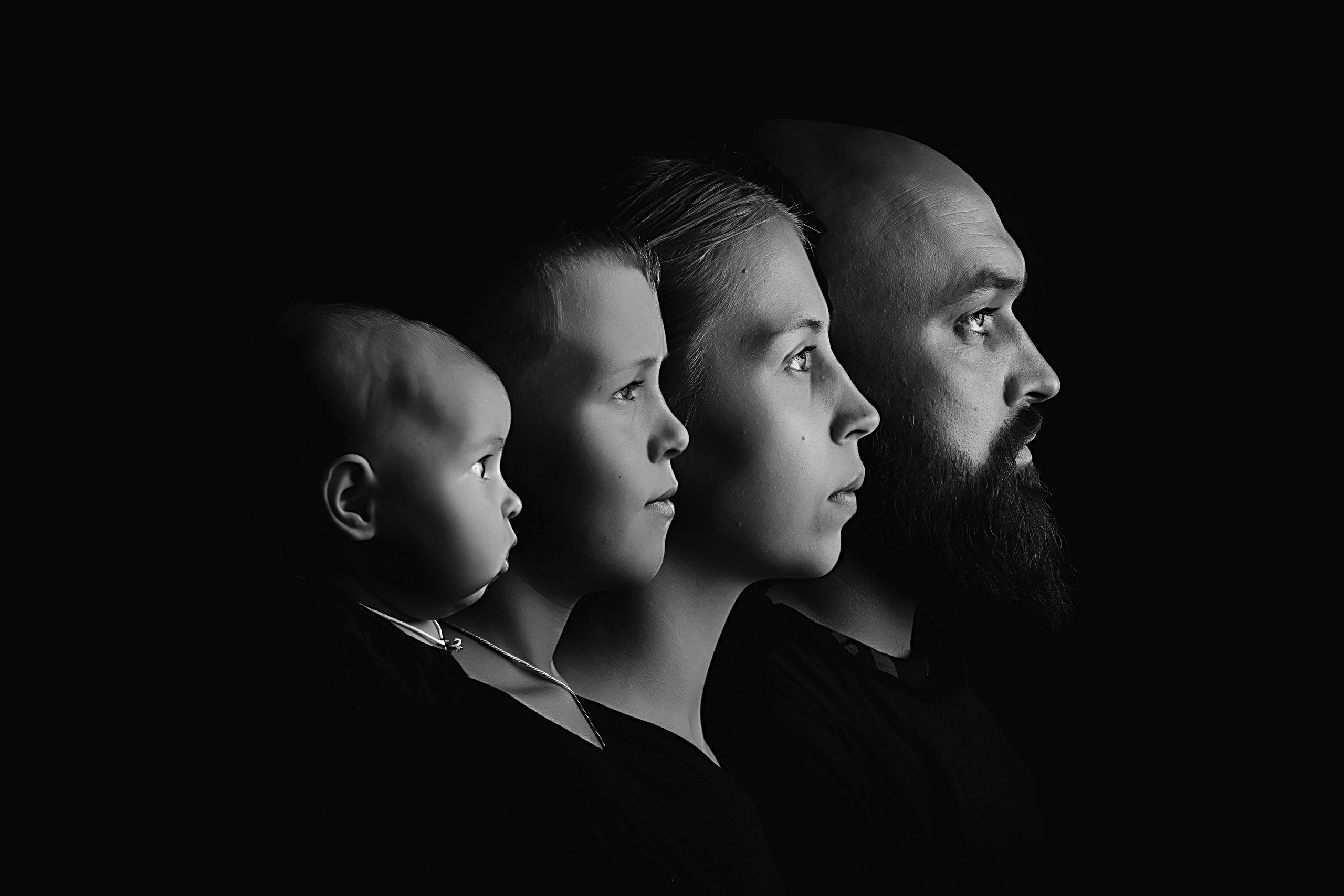 Профили. Семейный фотограф Тюмень, фотограф на роды Салмина Мария