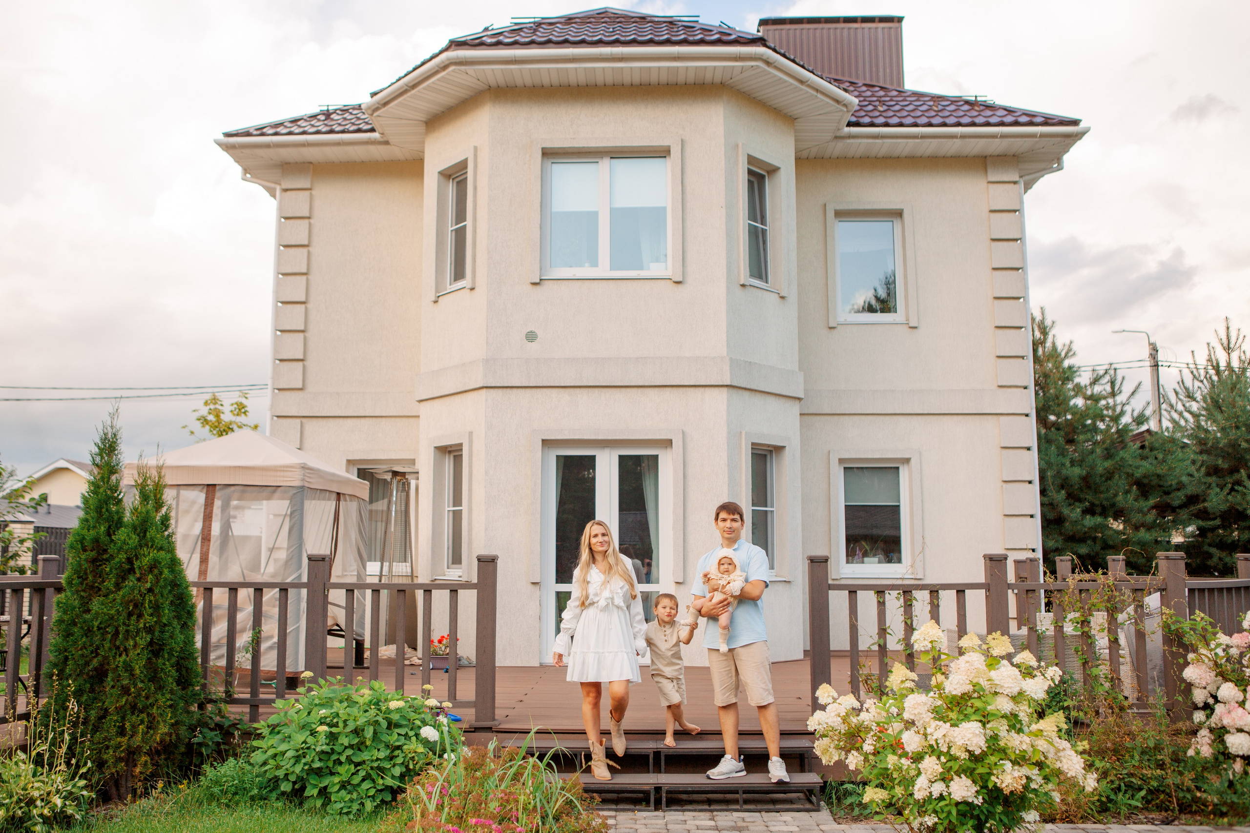 Семейная фотосессия дома. Фотограф Ольга Ефремова