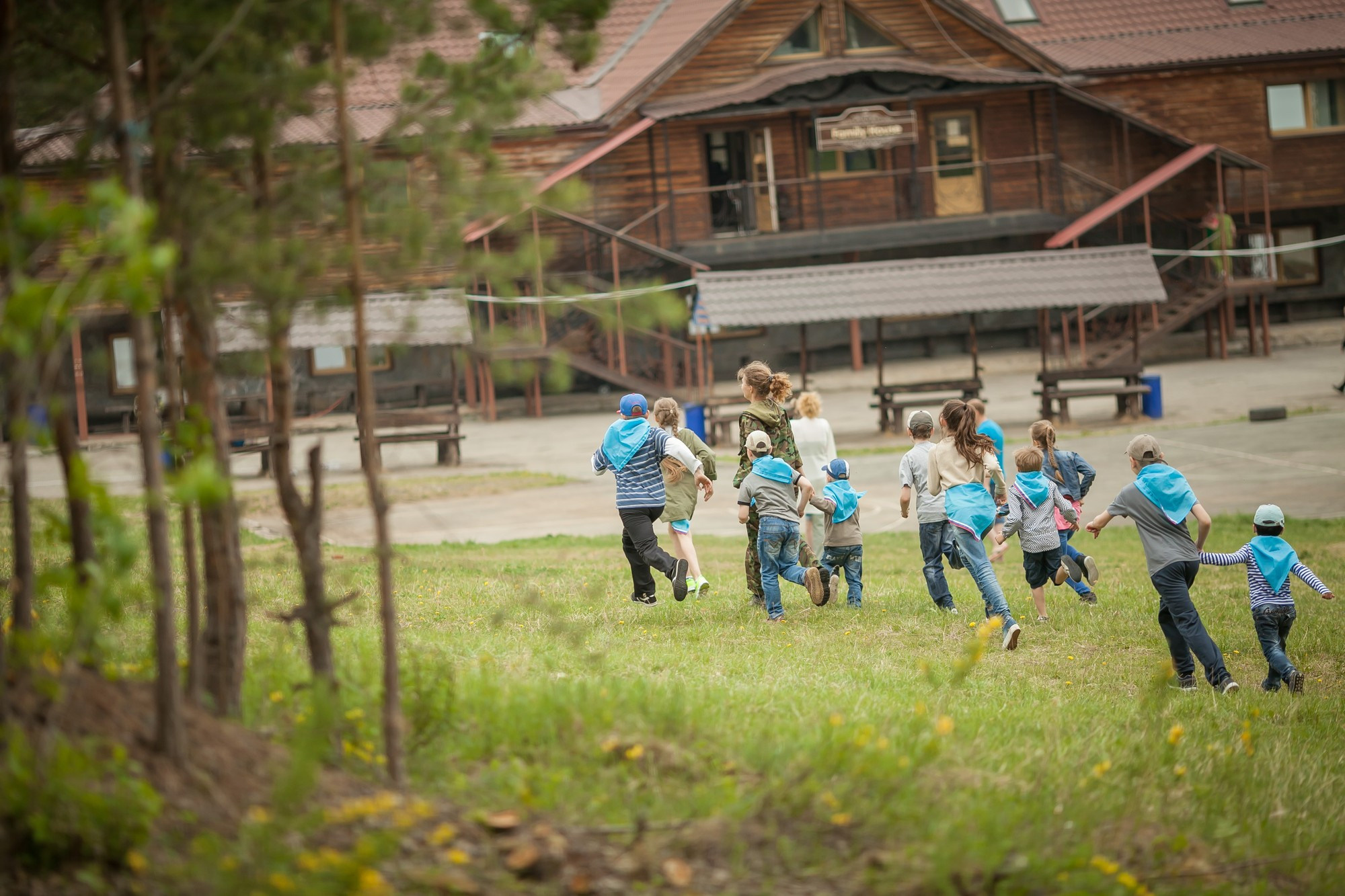 Проведение квеста в 4-м классе (выпускной в лесу)