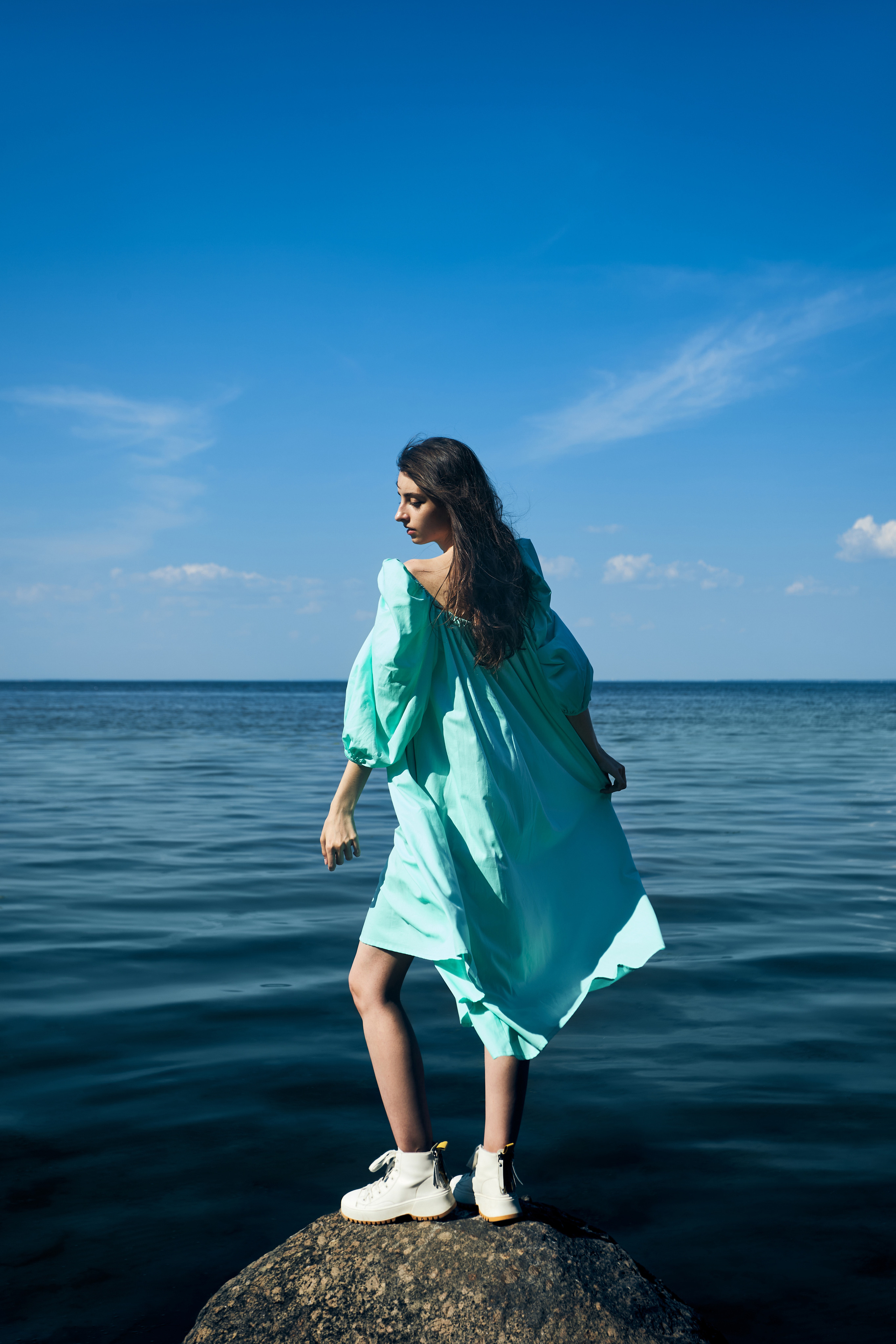 День в Петергофе. Одежда из Санкт-Петербурга СИНИОКО