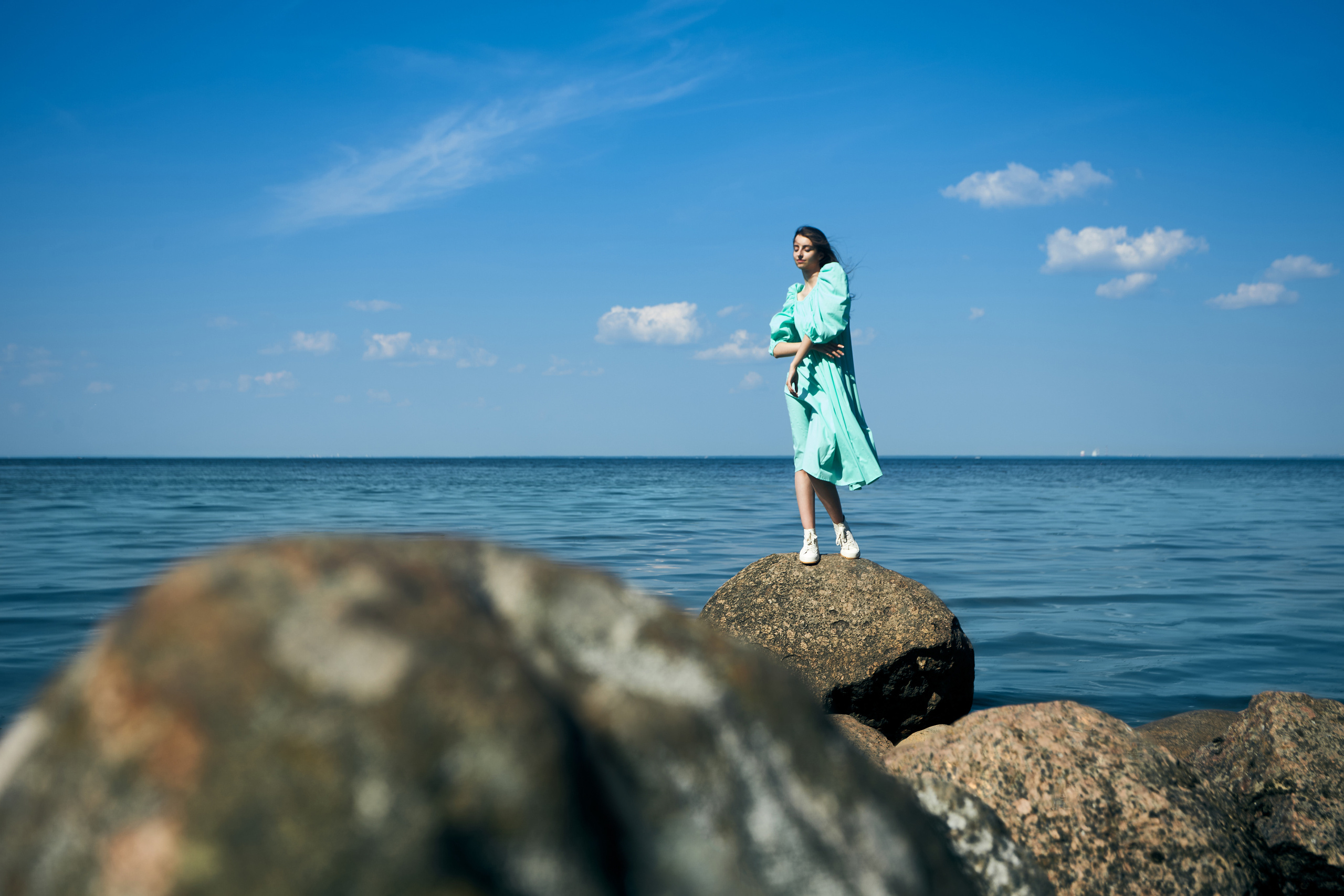 День в Петергофе. Одежда из Санкт-Петербурга СИНИОКО