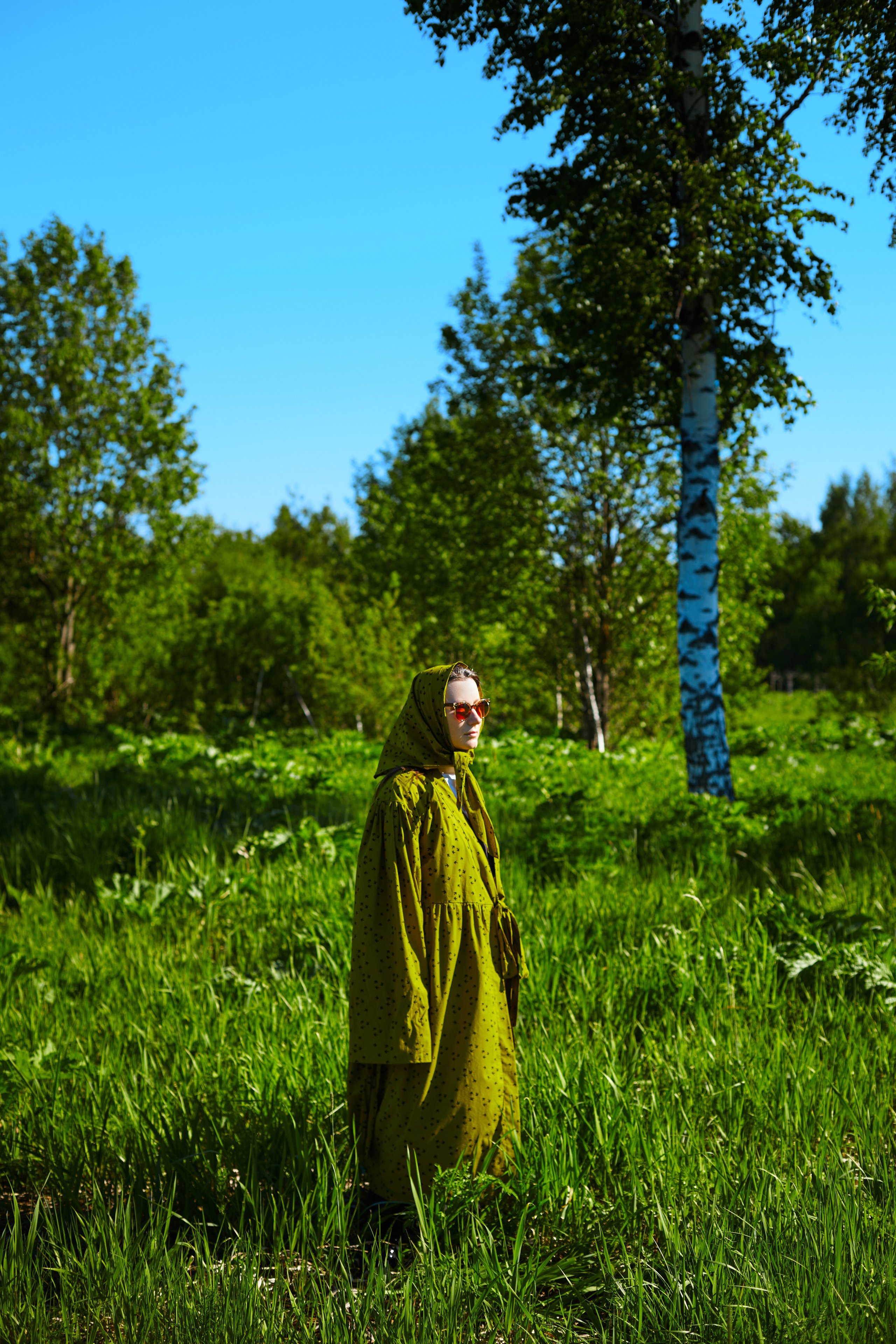 Женское платье с запахом. Одежда из Санкт-Петербурга СИНИОКО