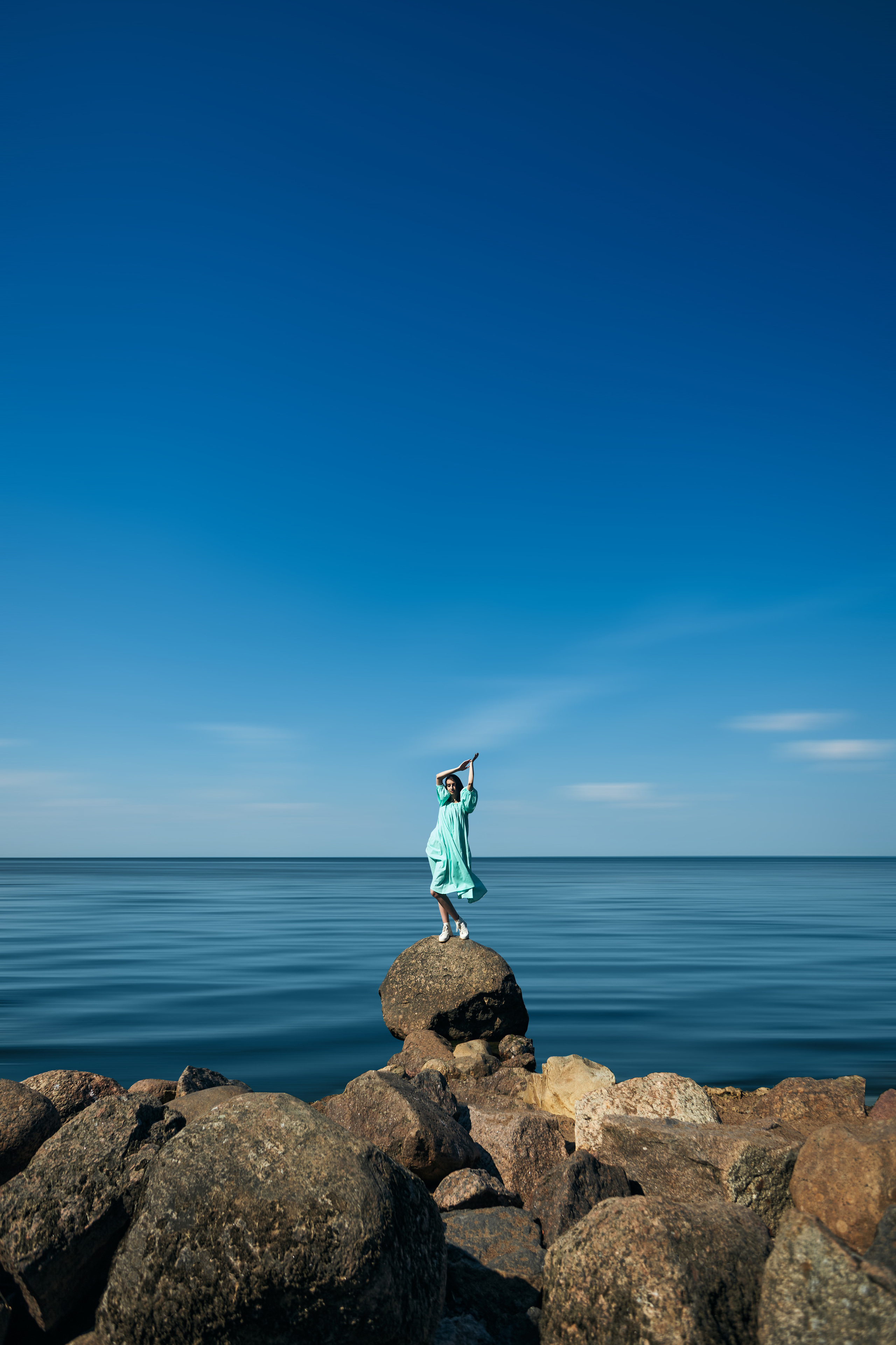День в Петергофе. Одежда из Санкт-Петербурга СИНИОКО