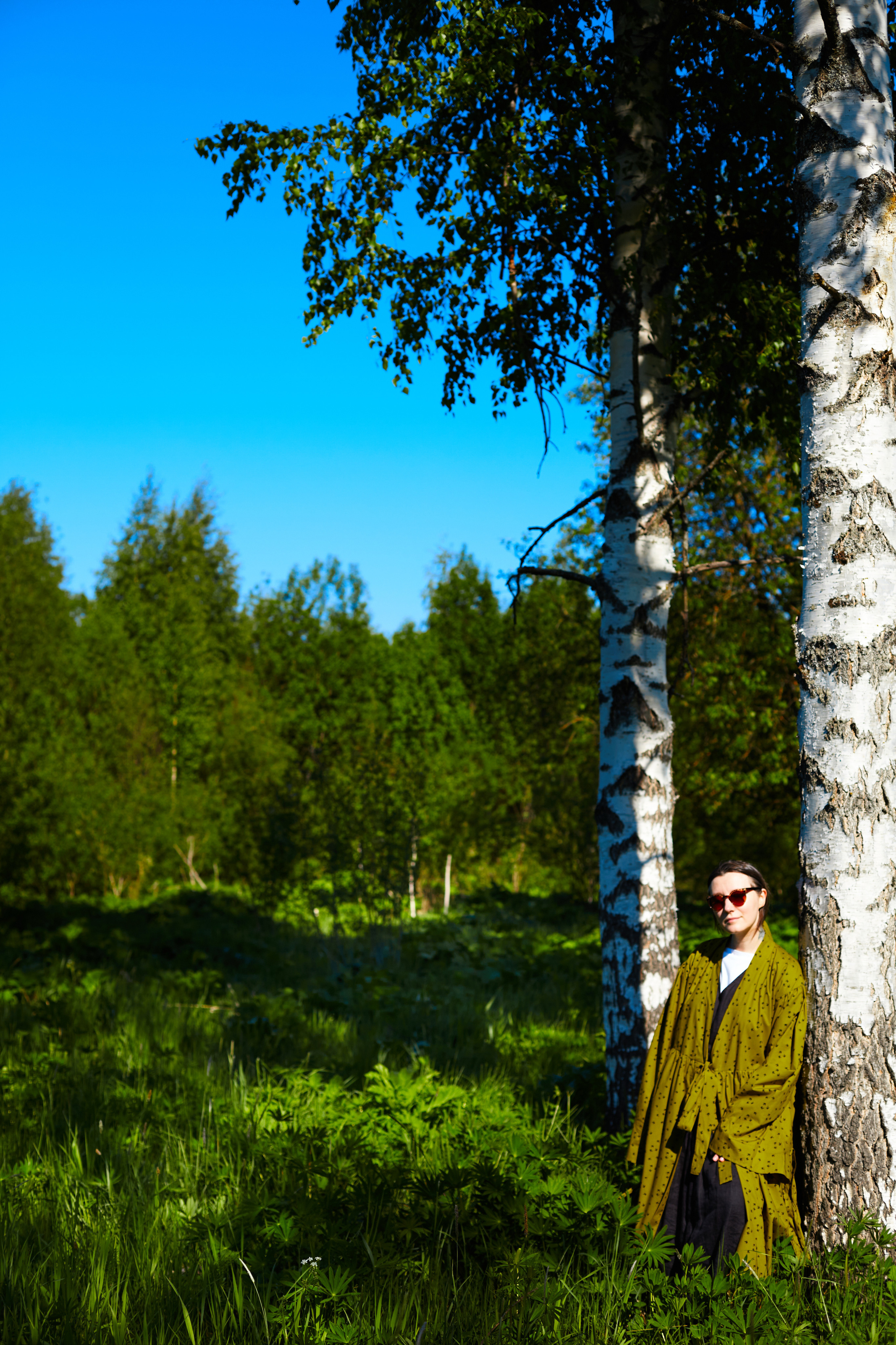 Женское платье с запахом. Одежда из Санкт-Петербурга СИНИОКО